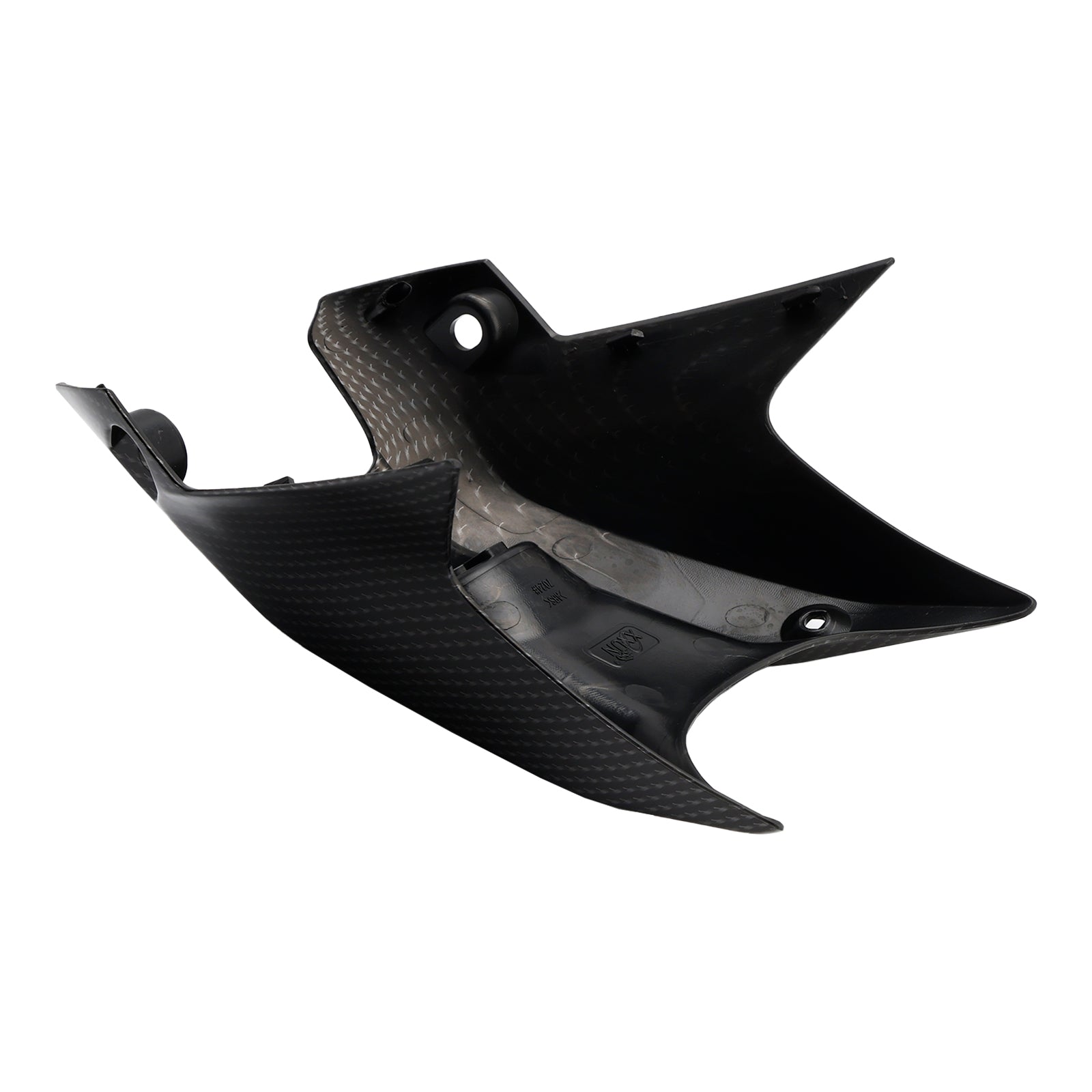 Couvercle de garniture de capot de verrouillage avant en carbone pour Honda CB650R CBR650R 2019-2021 générique