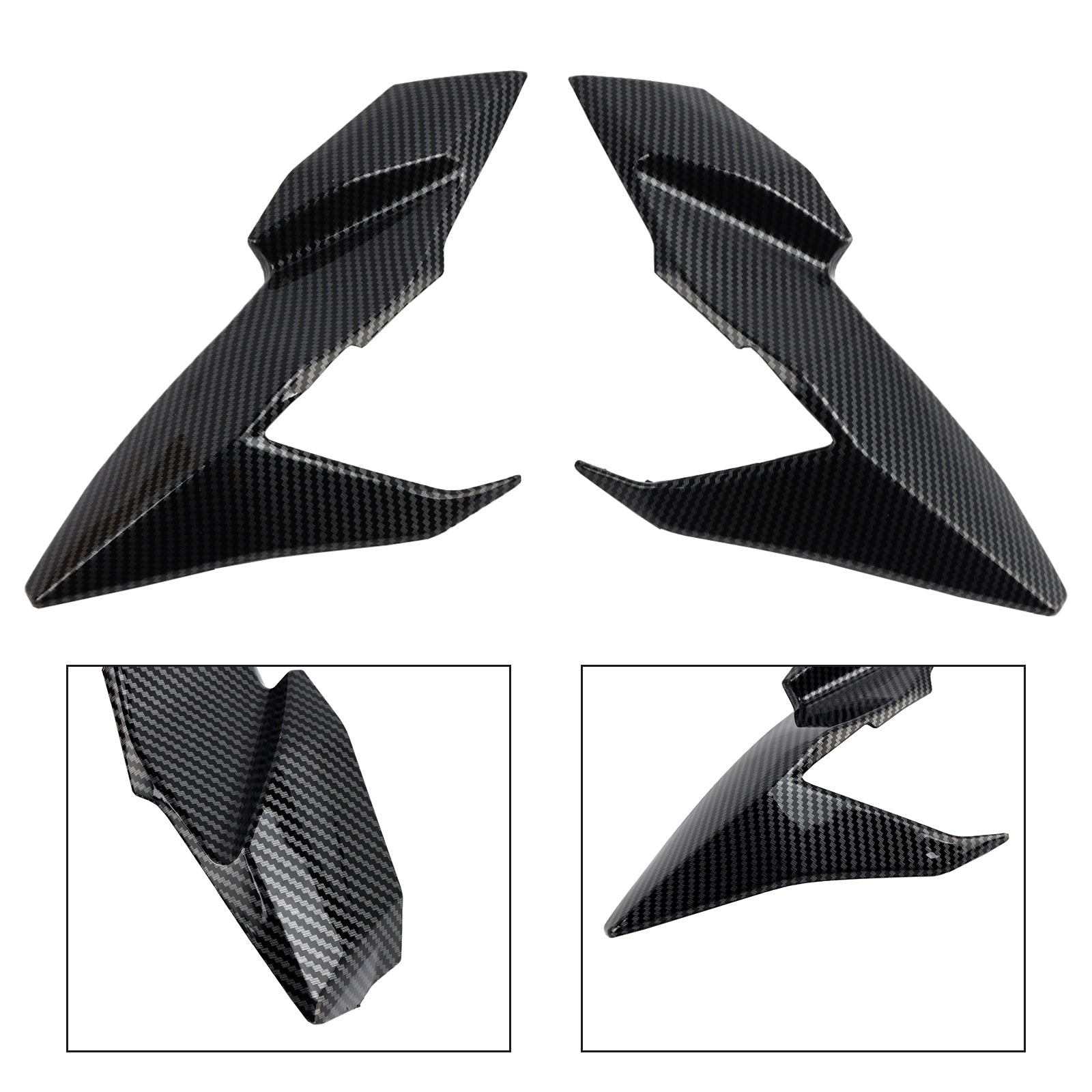 Osłona panelu reflektorów przednich ABS Osłona owiewki dla Kawasaki Z650 2017-2019 Generic