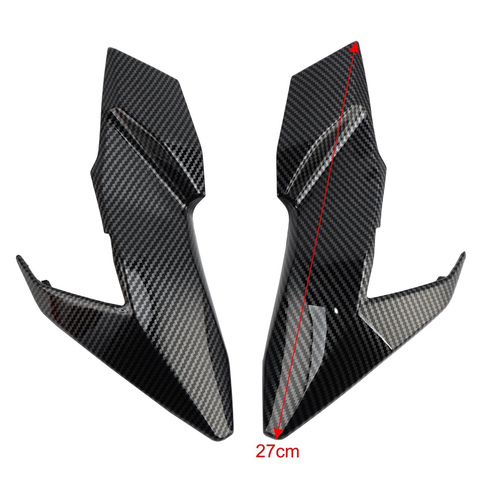 Osłona panelu reflektorów przednich ABS Osłona owiewki dla Kawasaki Z650 2017-2019 Generic