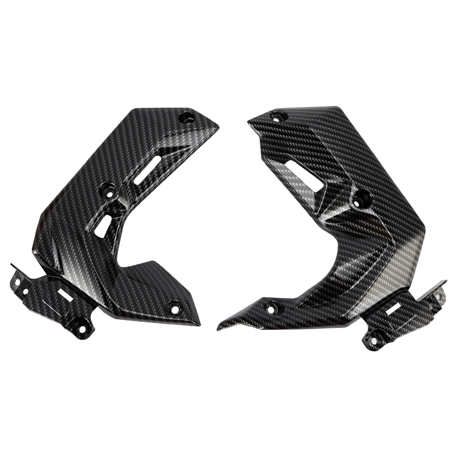 2017-2019 KAWASAKI Z650 ABS ABS PLASTIQUE RADIATEUR COUVERCE PANNEAU COURING COWL GÉNÉRIQUE