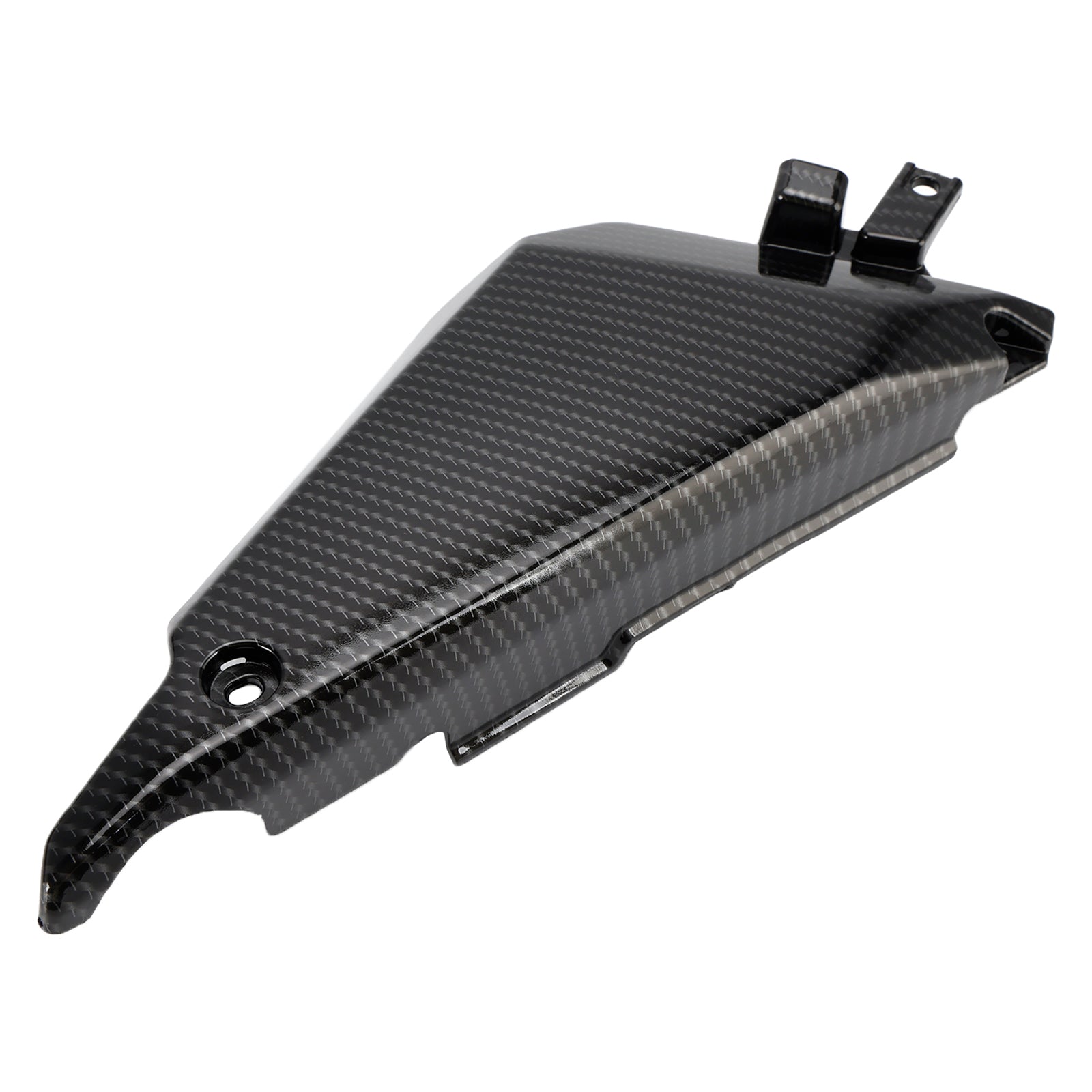 Painel de tampa lateral de carbono Capuz de carenagem para Kawasaki Z650 Ninja 650 2017-2020 genérico