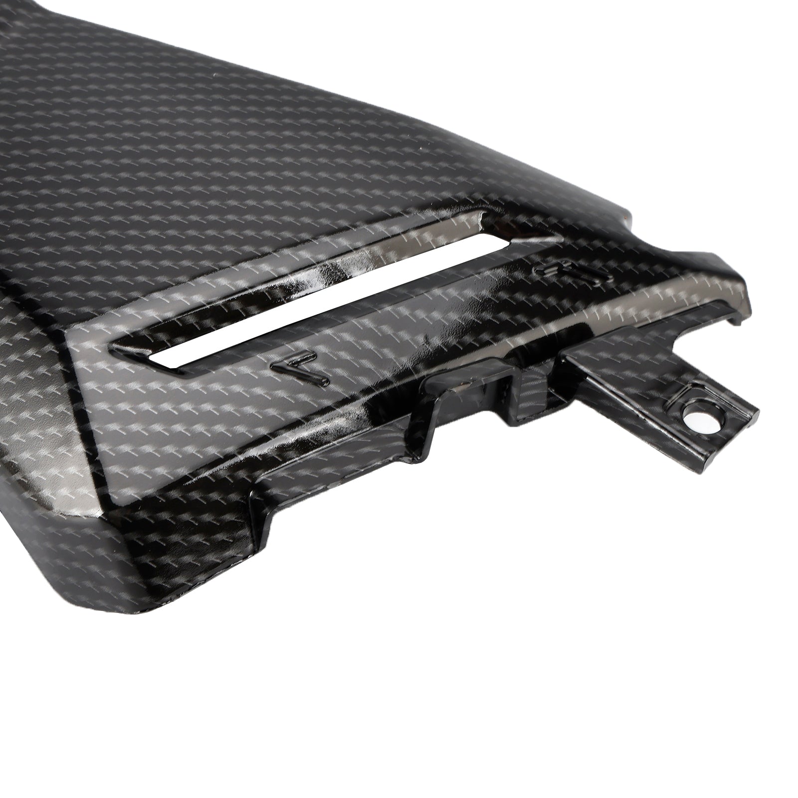 Painel de tampa lateral de carbono Capuz de carenagem para Kawasaki Z650 Ninja 650 2017-2020 genérico