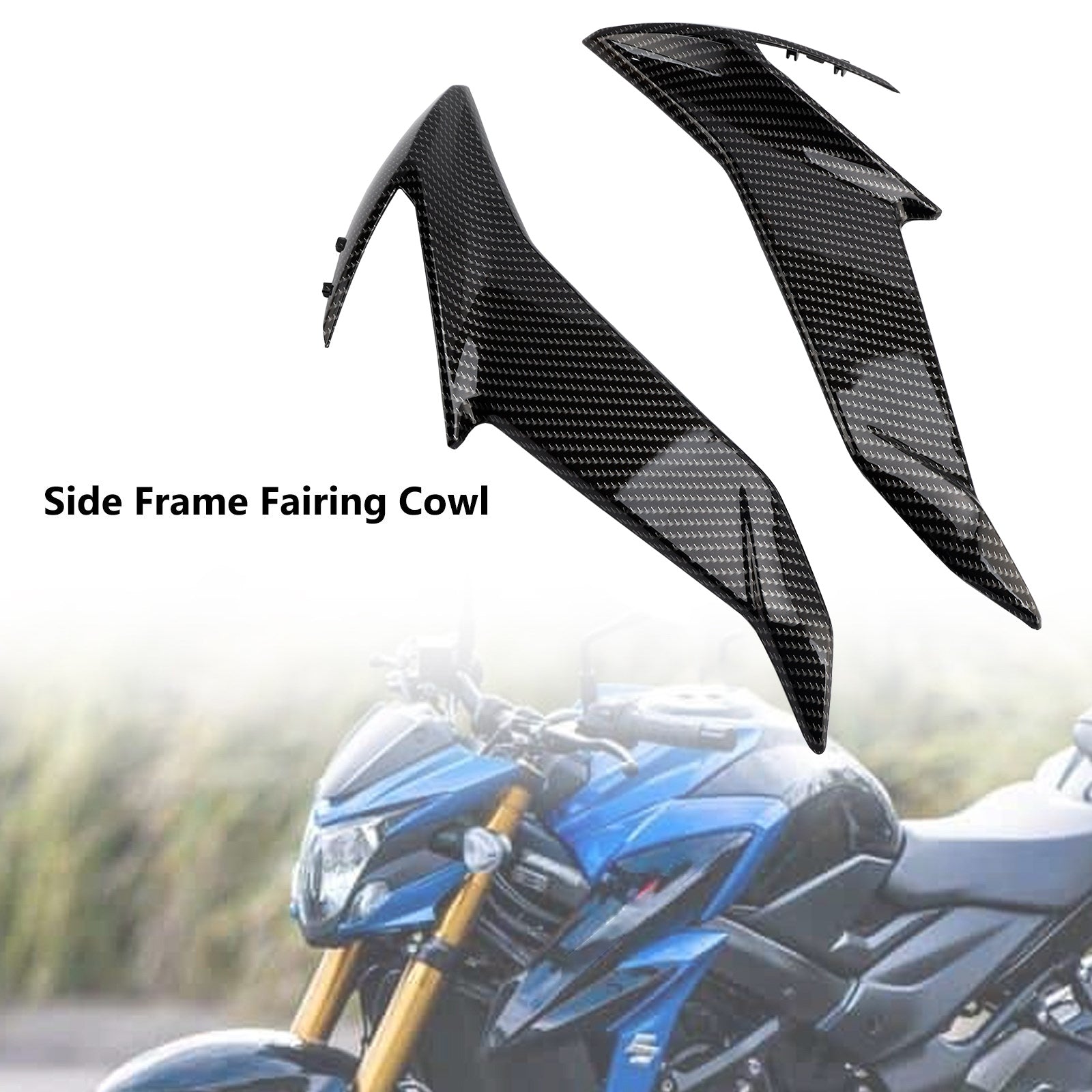 2017-2021 Suzuki GSXS GSX-S750 Side Frame Fairing Cowl Radiator Cover Generic