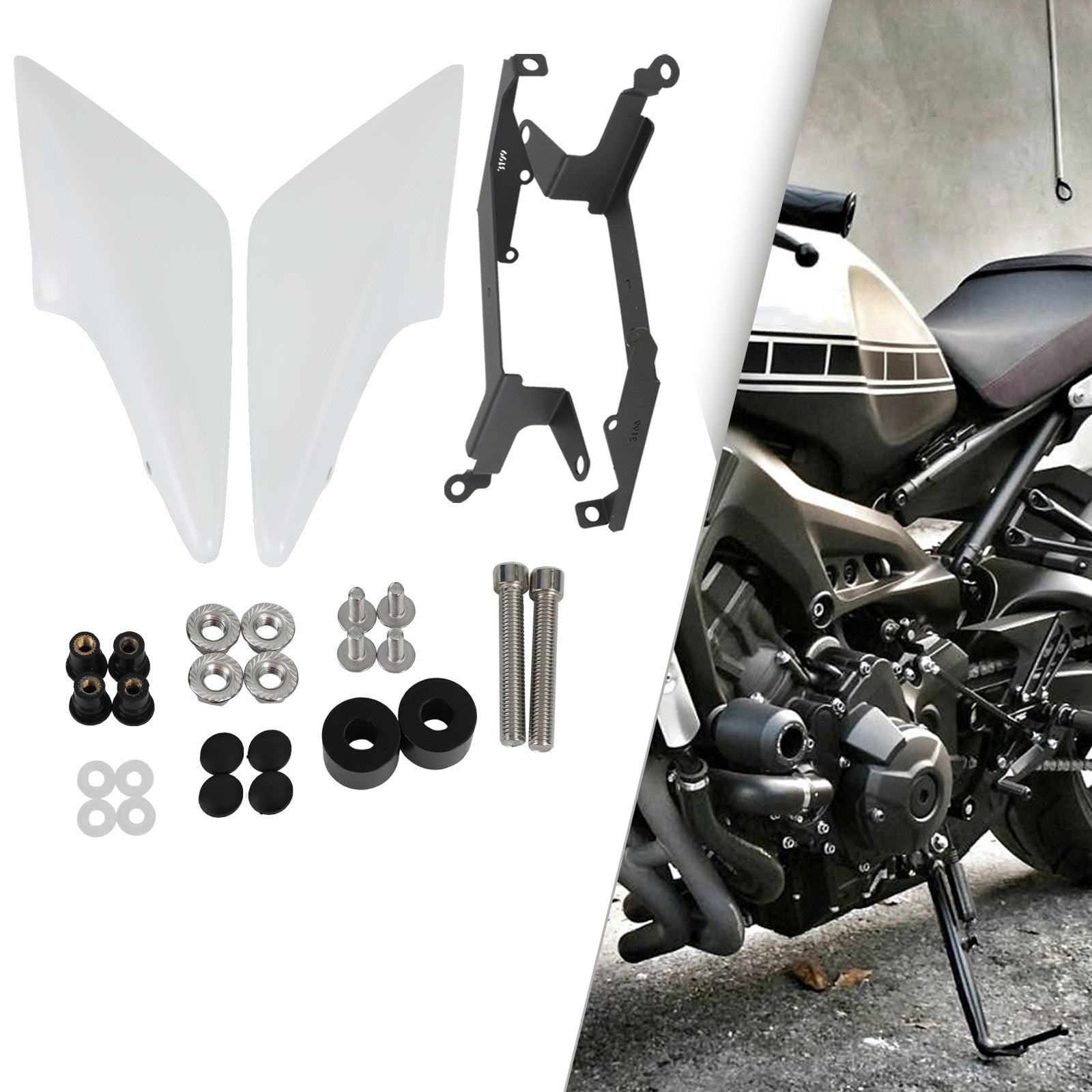 Tail Side Driver Seat Frame Cover Fairing For Yamaha XSR 900 2016-2021 Generic