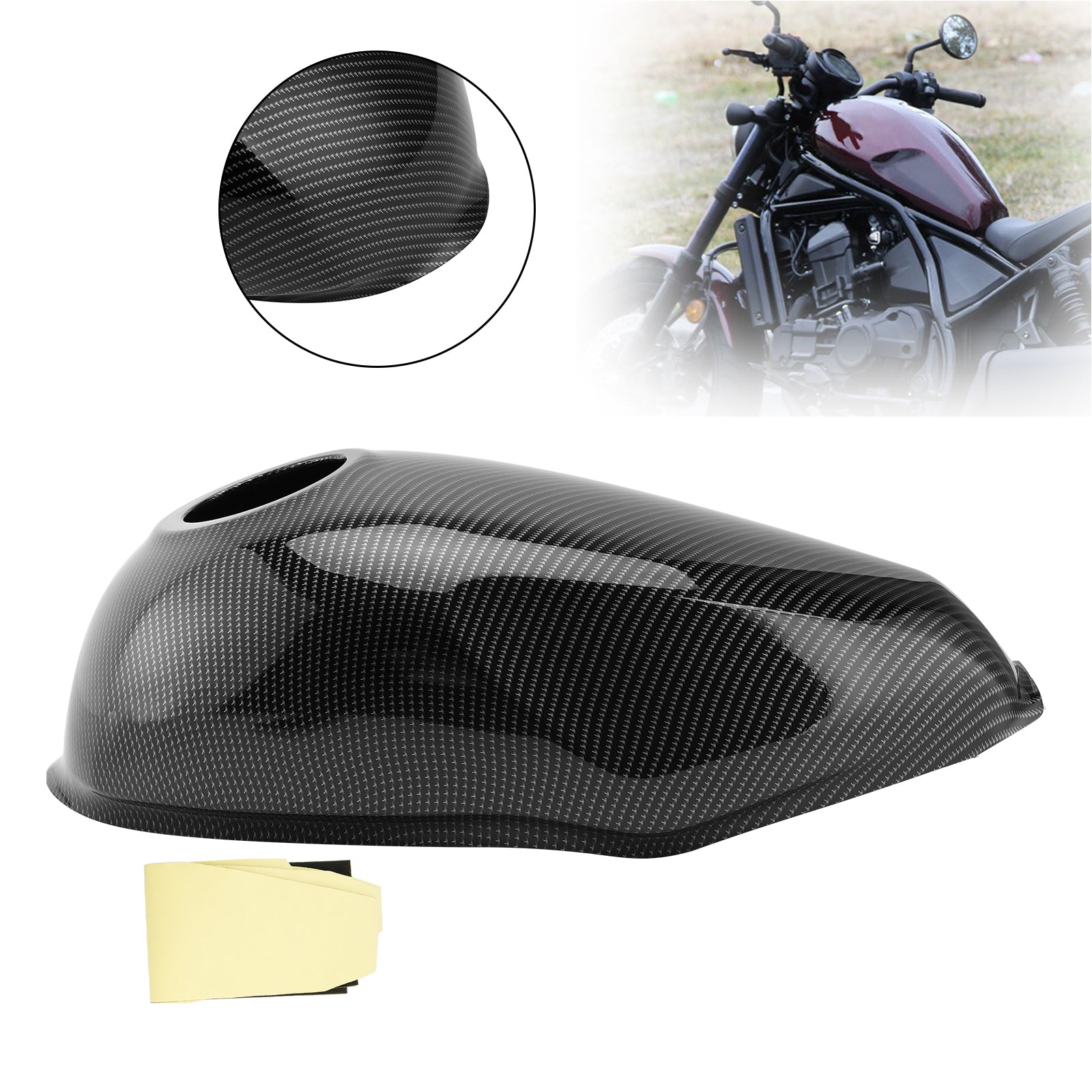Cubierta de tanque de gasolina, carenado para Honda Rebel CMX300 CMX500 2017-2022 genérico
