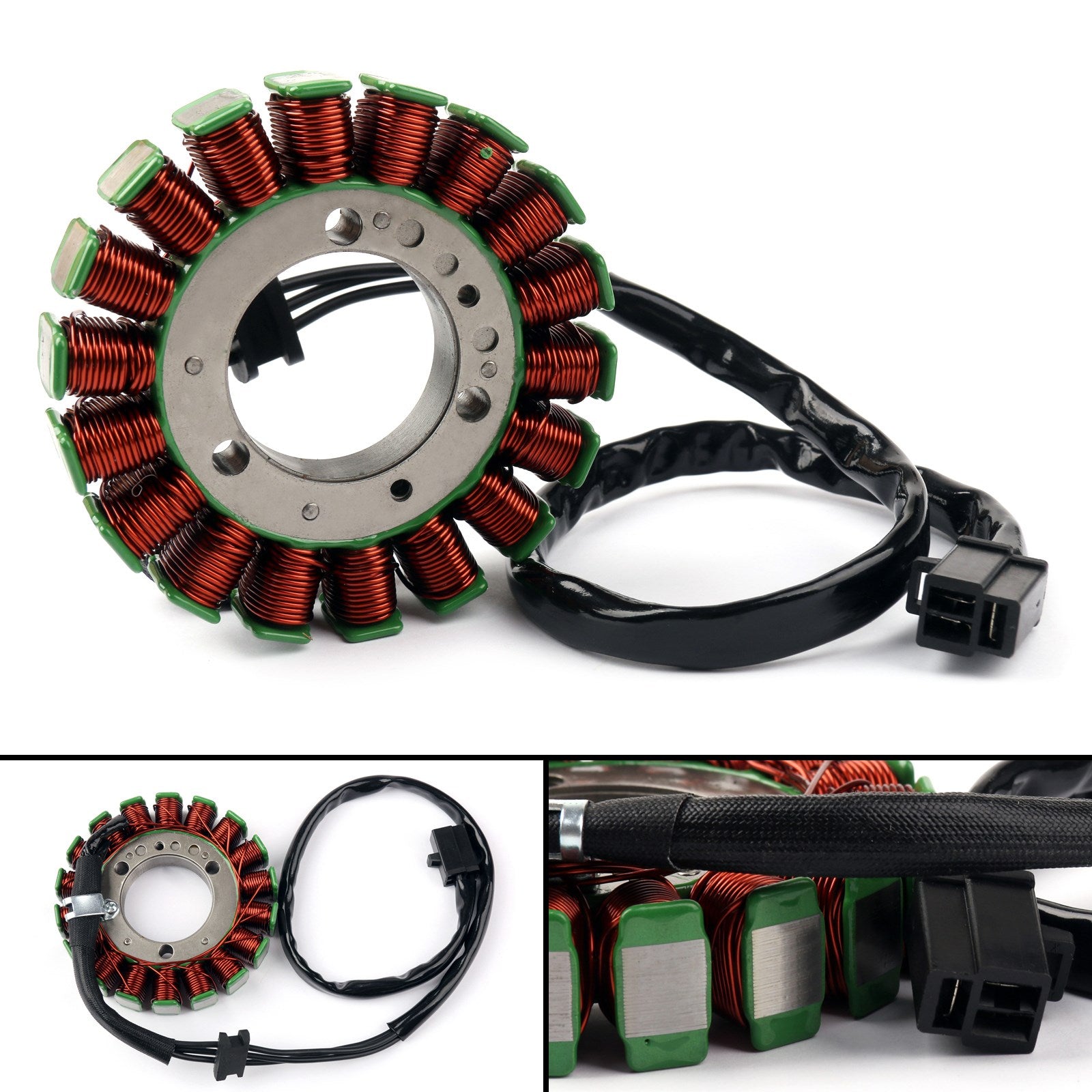 Generator Stator Coil For Kawasaki Ninja ZX-6R 1995-1997 ZZR600 ZX600 1990-2005 via fedex