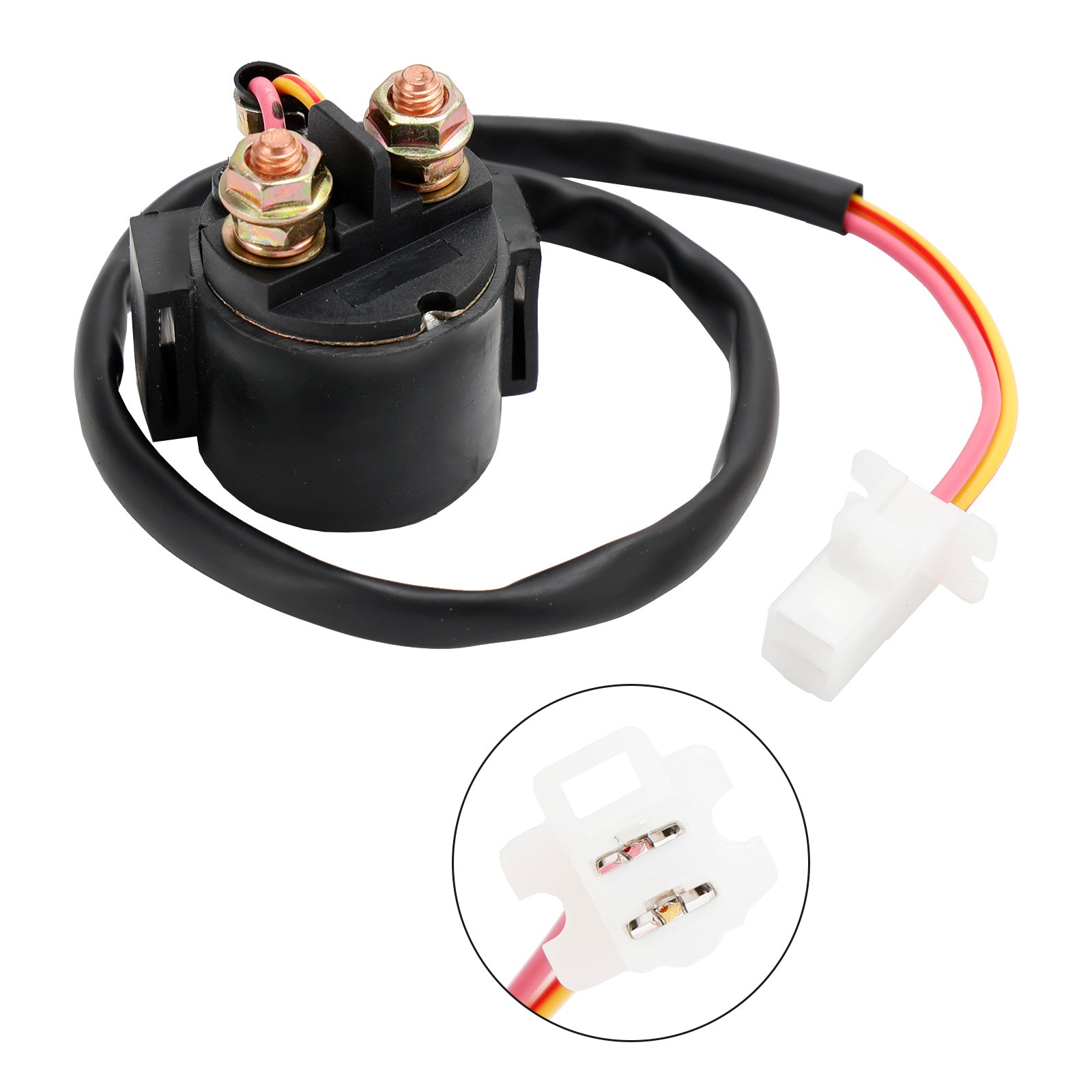 Solenoide de relé de arranque apto para Yamaha XVZ 1300cc 1986-1993 FZR 400cc 1988-1990 FZ 750cc 1985-1988