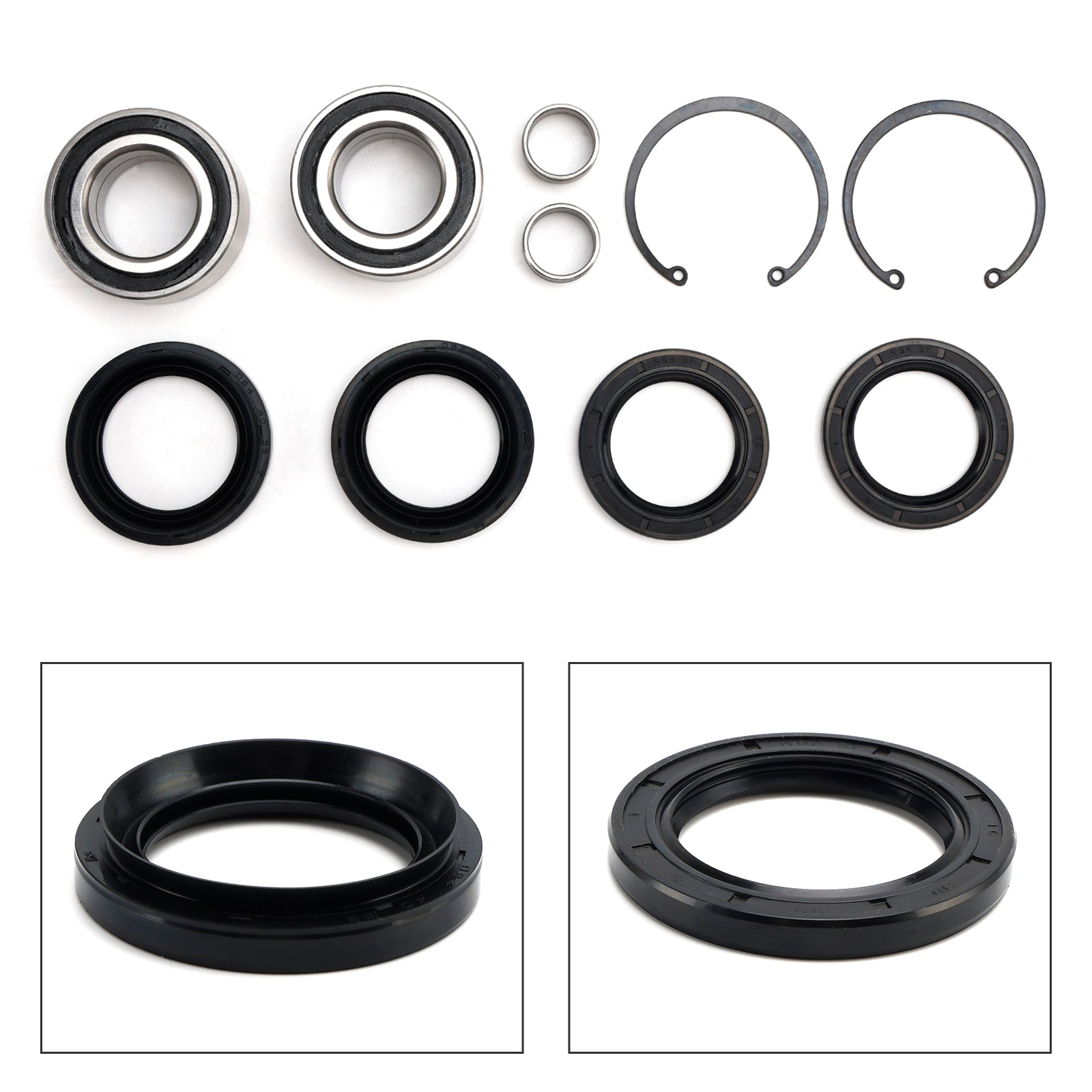 05-13 Honda Trx500 Fm Foreman 06 Kit de rodamientos genéricos 2X Rueda delantera en ambos lados