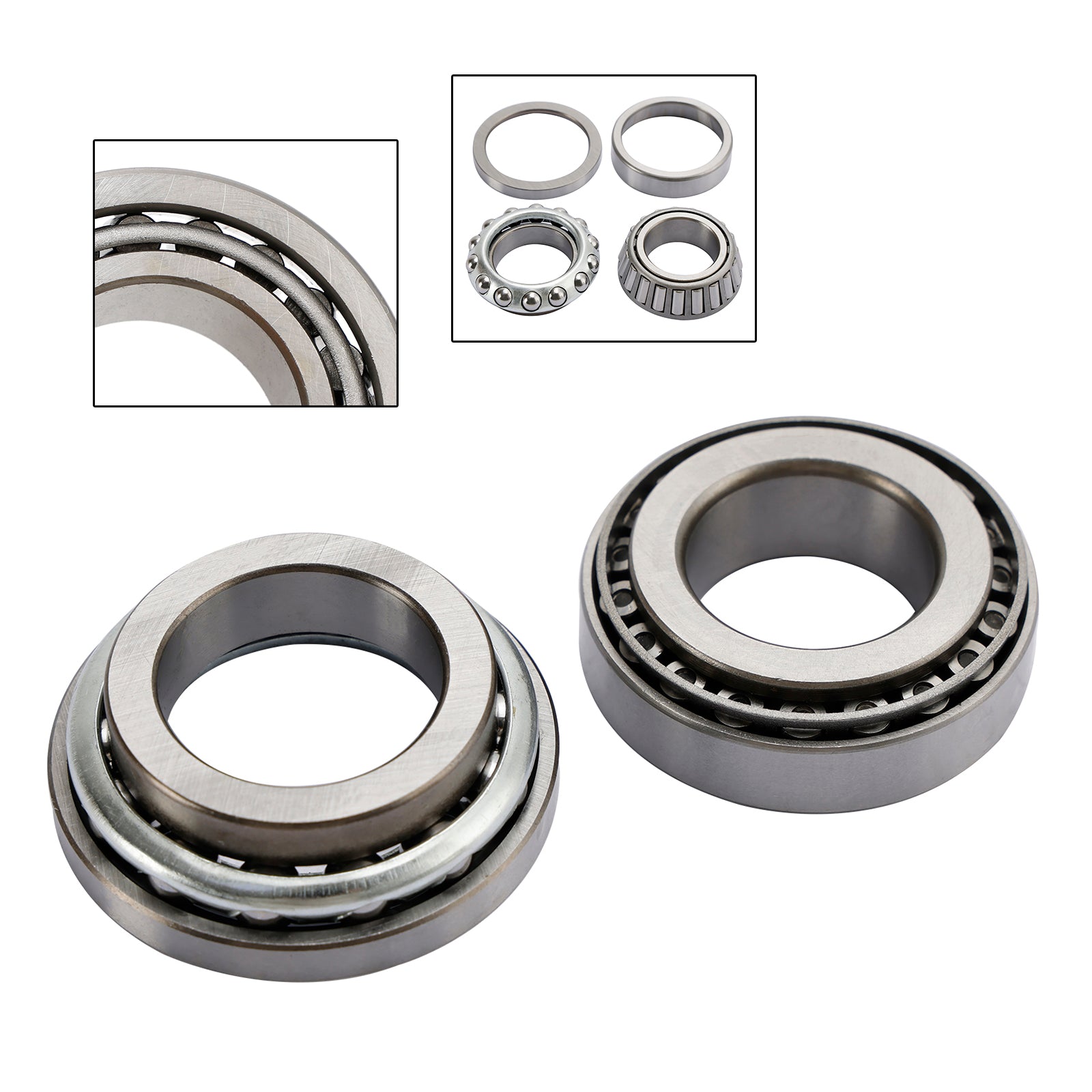 Steering Head Bearing Kit 92116-1056 For Kawasaki Klx450 Kx125 Kx250 Zx1100