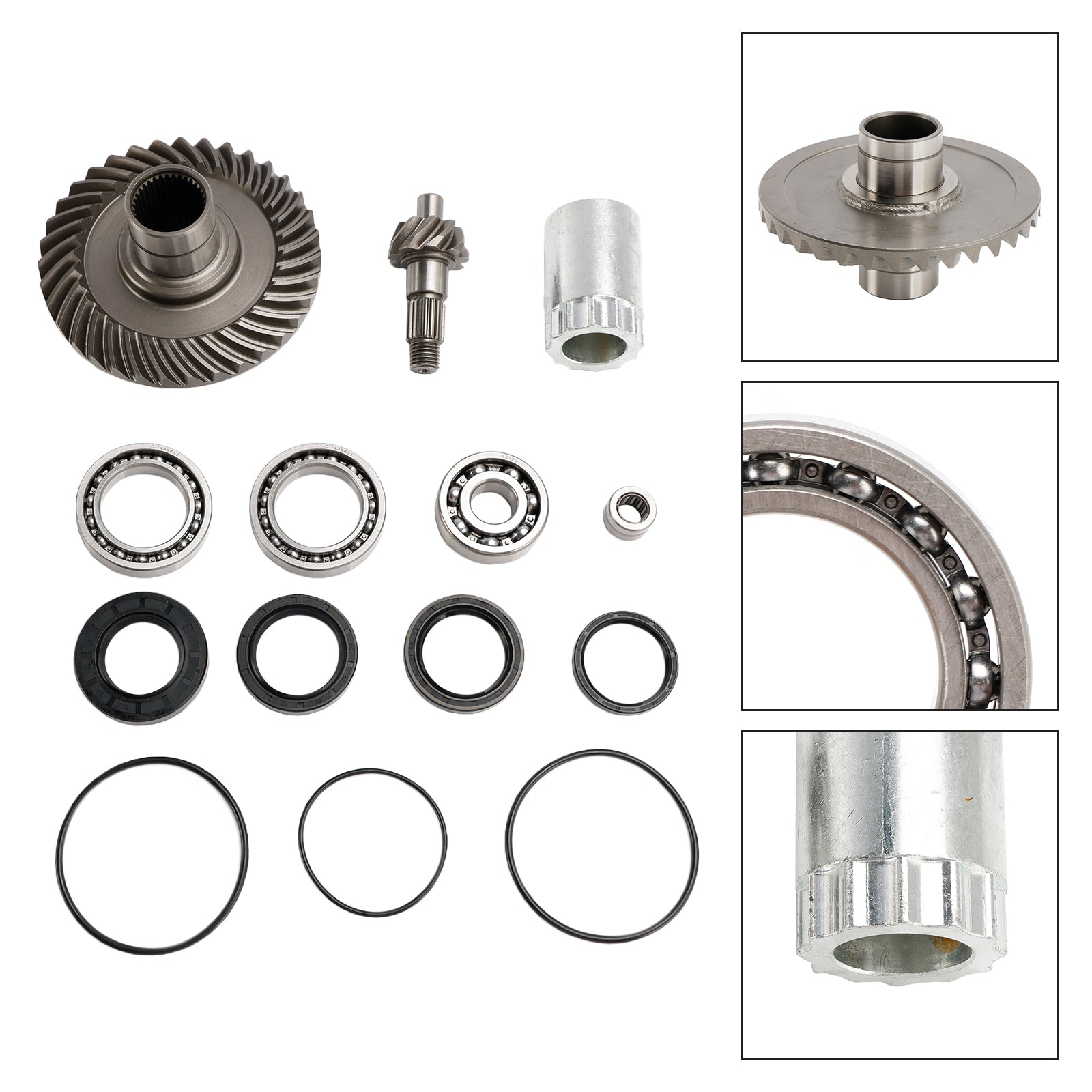 88-00 Honda Trx Fourtrax 300Fw Rear Differential Ring Pinion Gear Plus Kit