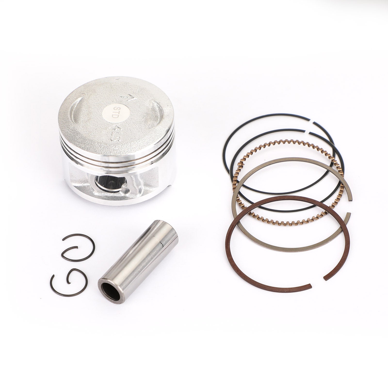 Kit de pistons et jeu d'anneaux adaptés pour Yamaha TTR125LEW TTR125 2007 YFM125 RAPTOR 125 11-13 TTR125LE TTR125 04-07