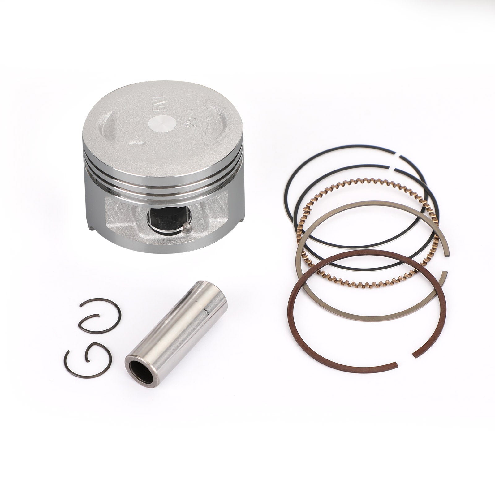 Kit de pistons et jeu d'anneaux adaptés pour Yamaha TTR125LEW TTR125 2007 YFM125 RAPTOR 125 11-13 TTR125LE TTR125 04-07