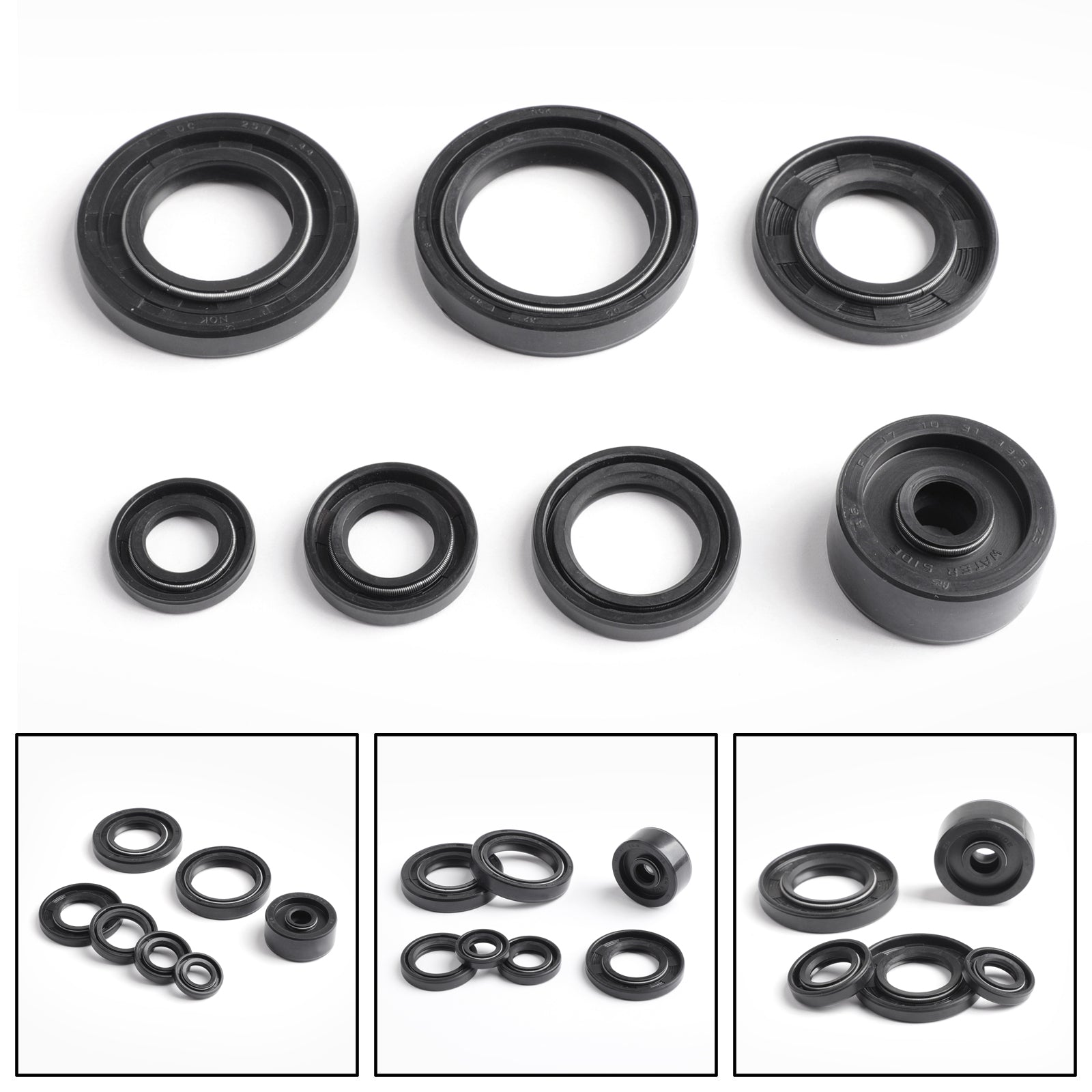 Dichtring Wellendichtring Passt Set Moteur Yamaha DT200R / 1988-1991/1995-96