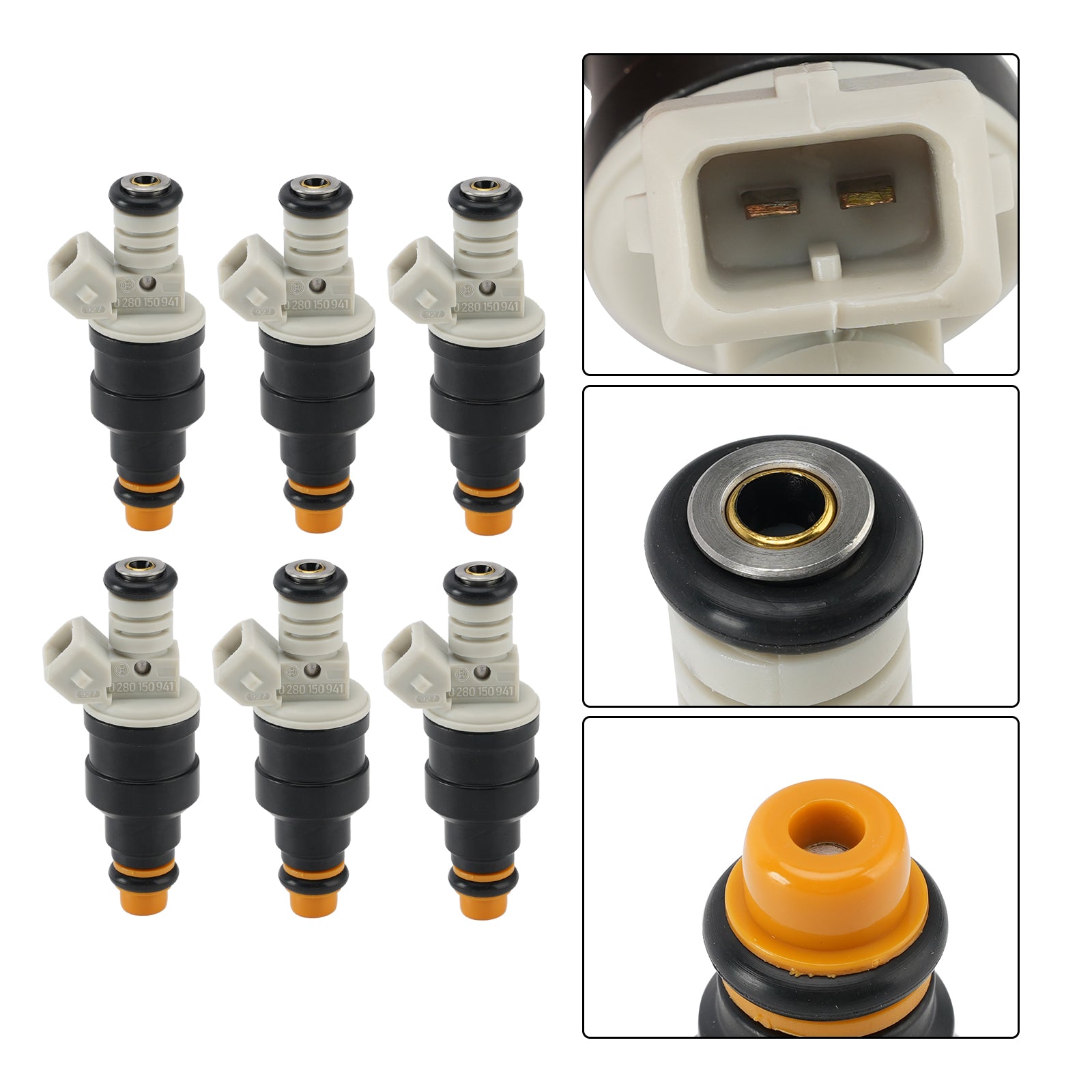 6PCS BMW K1 K100 K1100 K1200 RS LT GT Generic Motorcycle Fuel Injector 0280150705