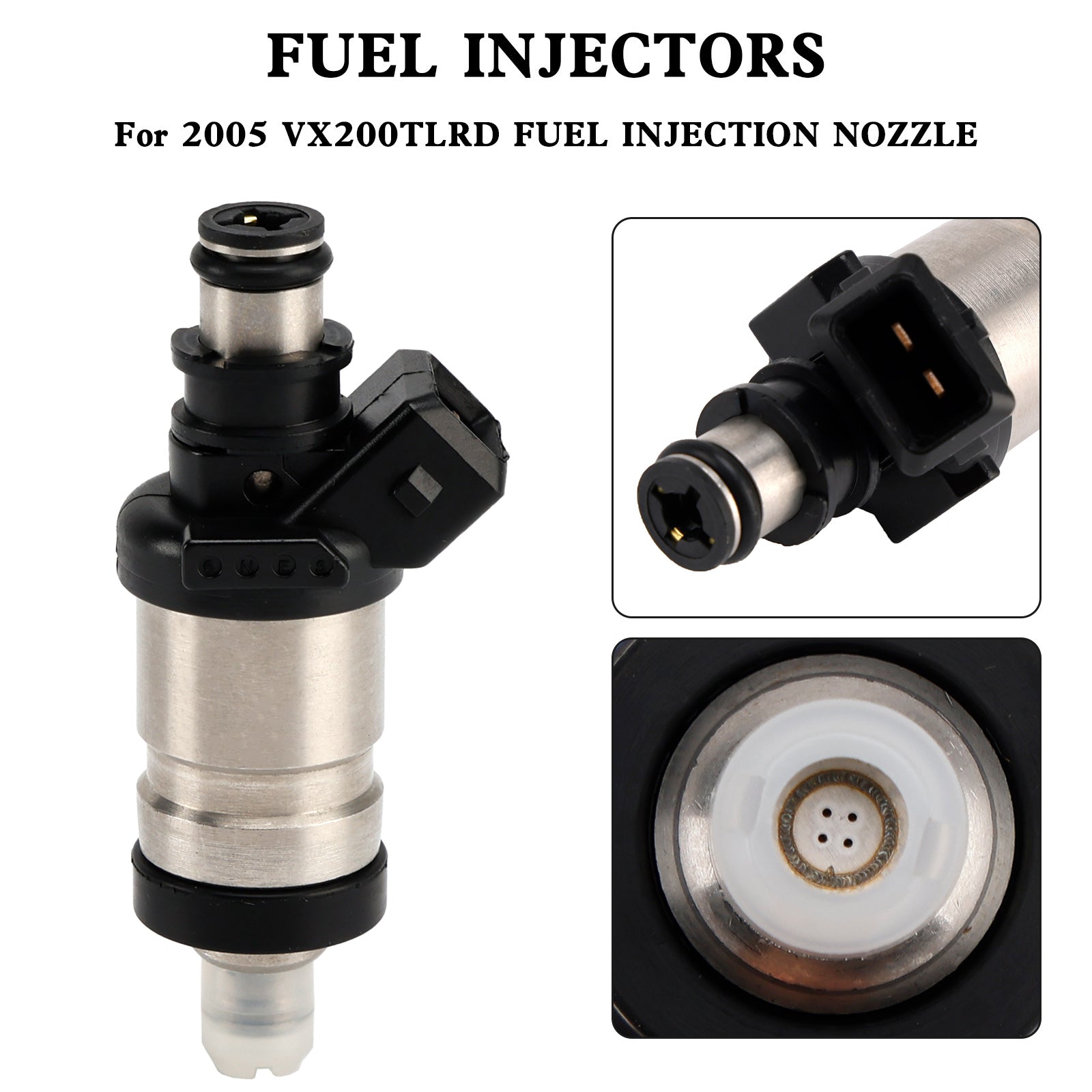 Fuel Injector 65L-13761-00-00 For Yamaha 150/200/225 HP 2 Stroke Generic