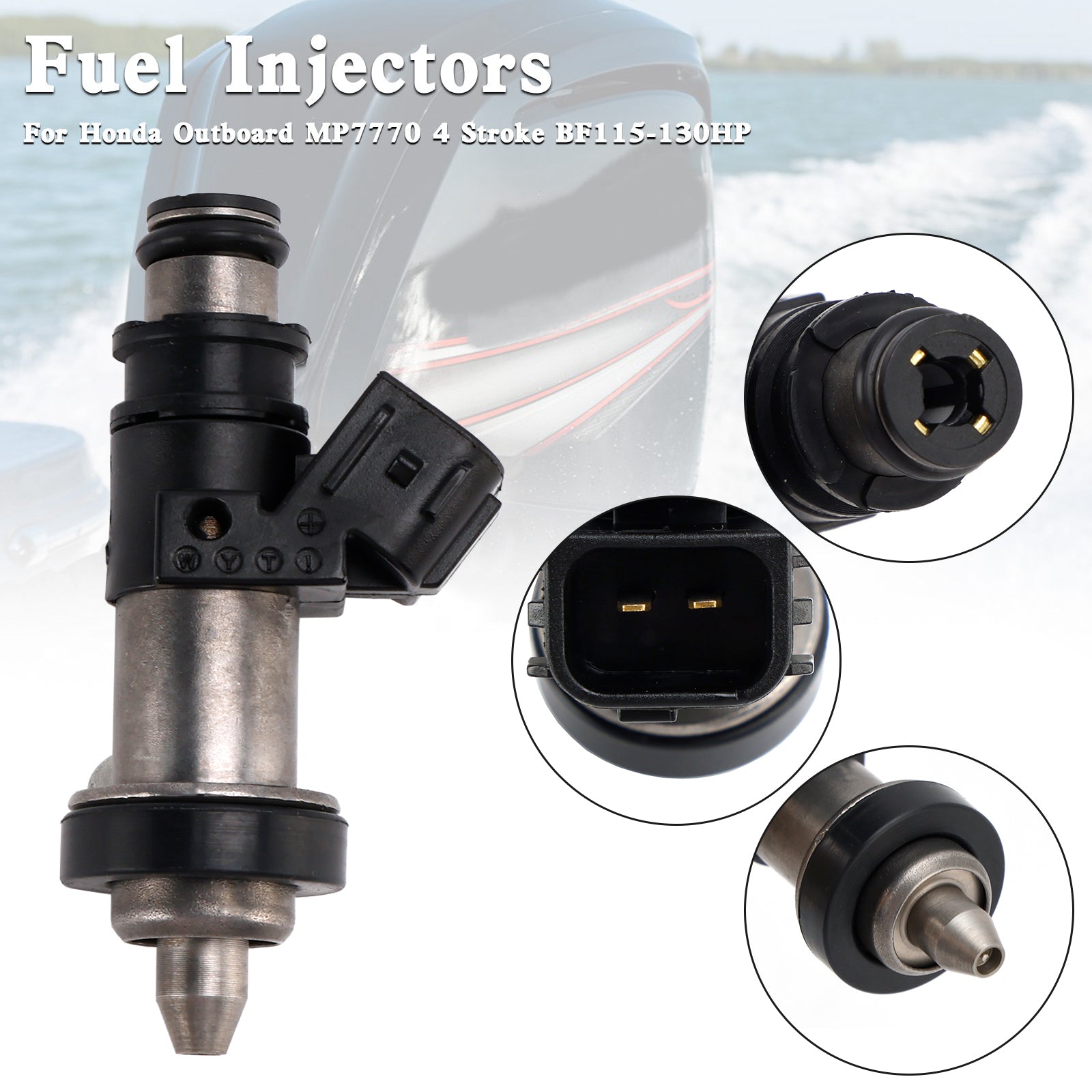 16406-ZW5Injetores de combustível -000 para motor de popa Honda MP7770 4 tempos BF115-130HP