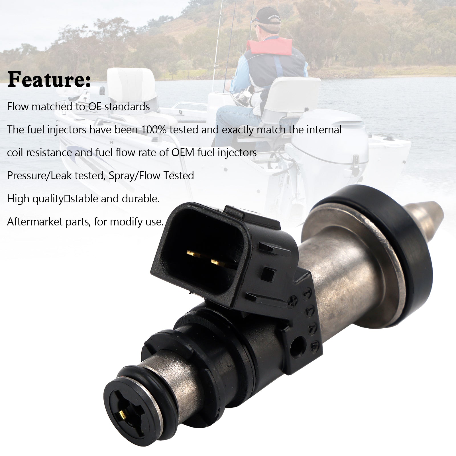 16406-ZW5Injetores de combustível -000 para motor de popa Honda MP7770 4 tempos BF115-130HP