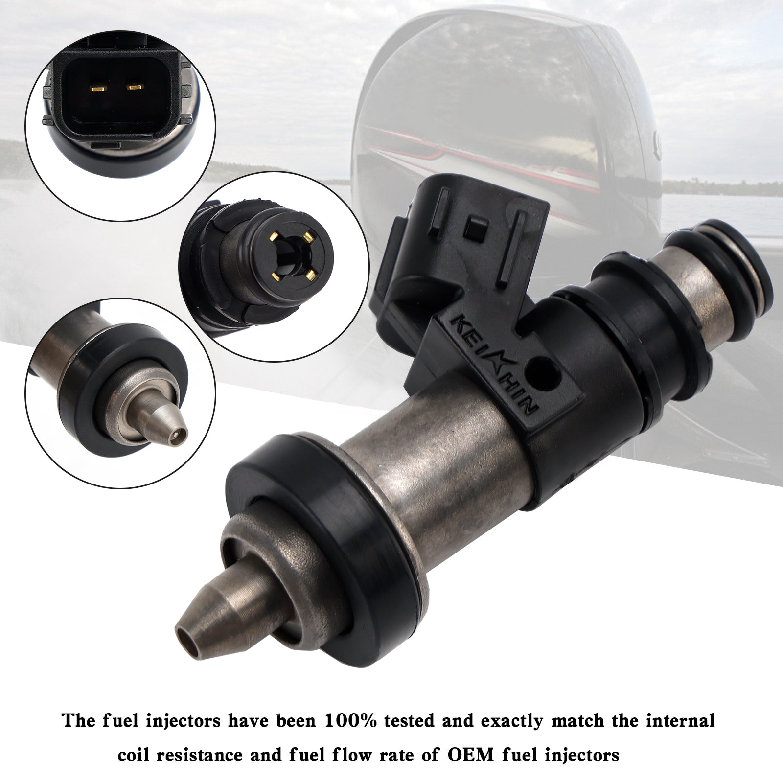 16406-ZW5Injetores de combustível -000 para motor de popa Honda MP7770 4 tempos BF115-130HP