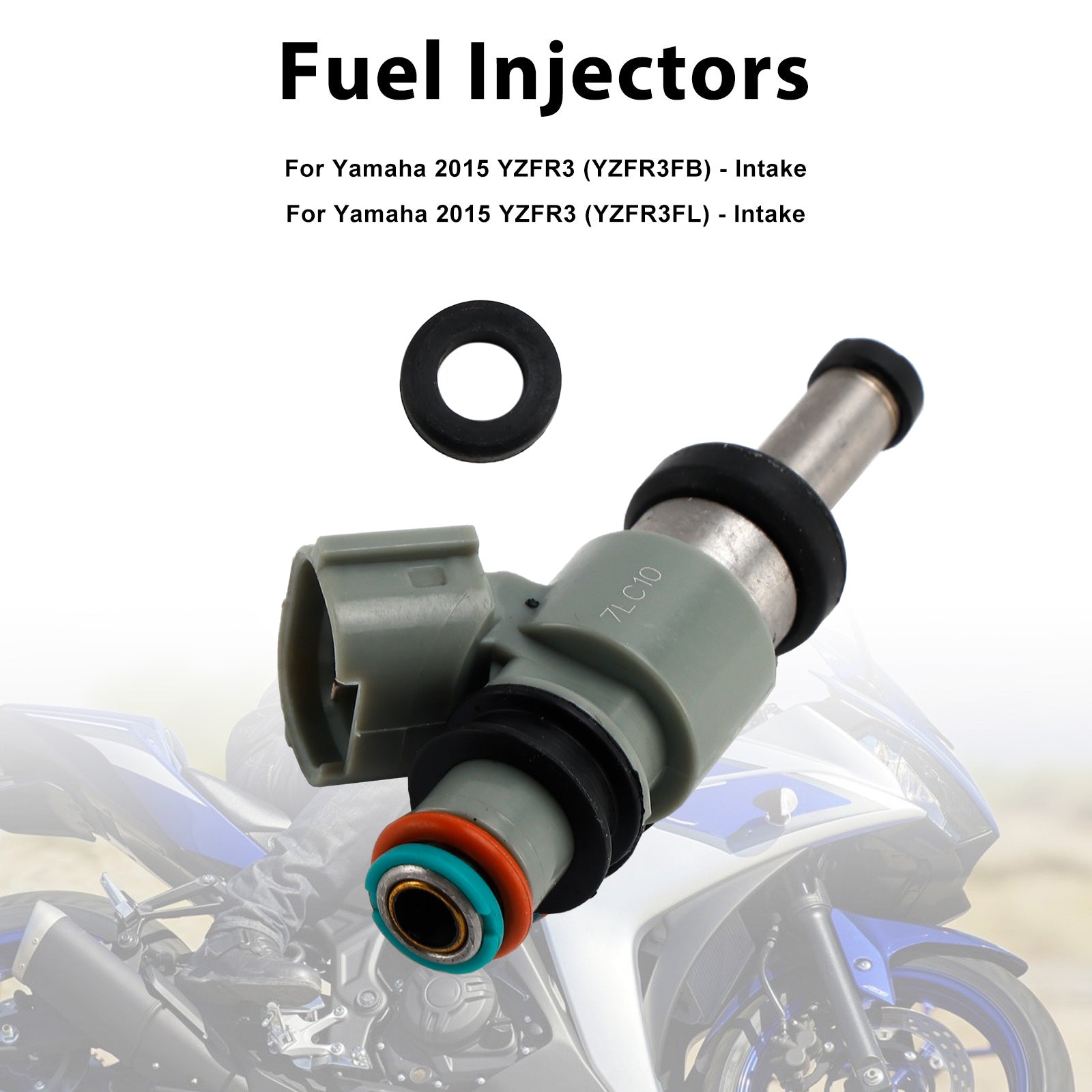 Yamaha YZF-R3 2015-2022 1WD-E3761-00-00 Fuel Injectors