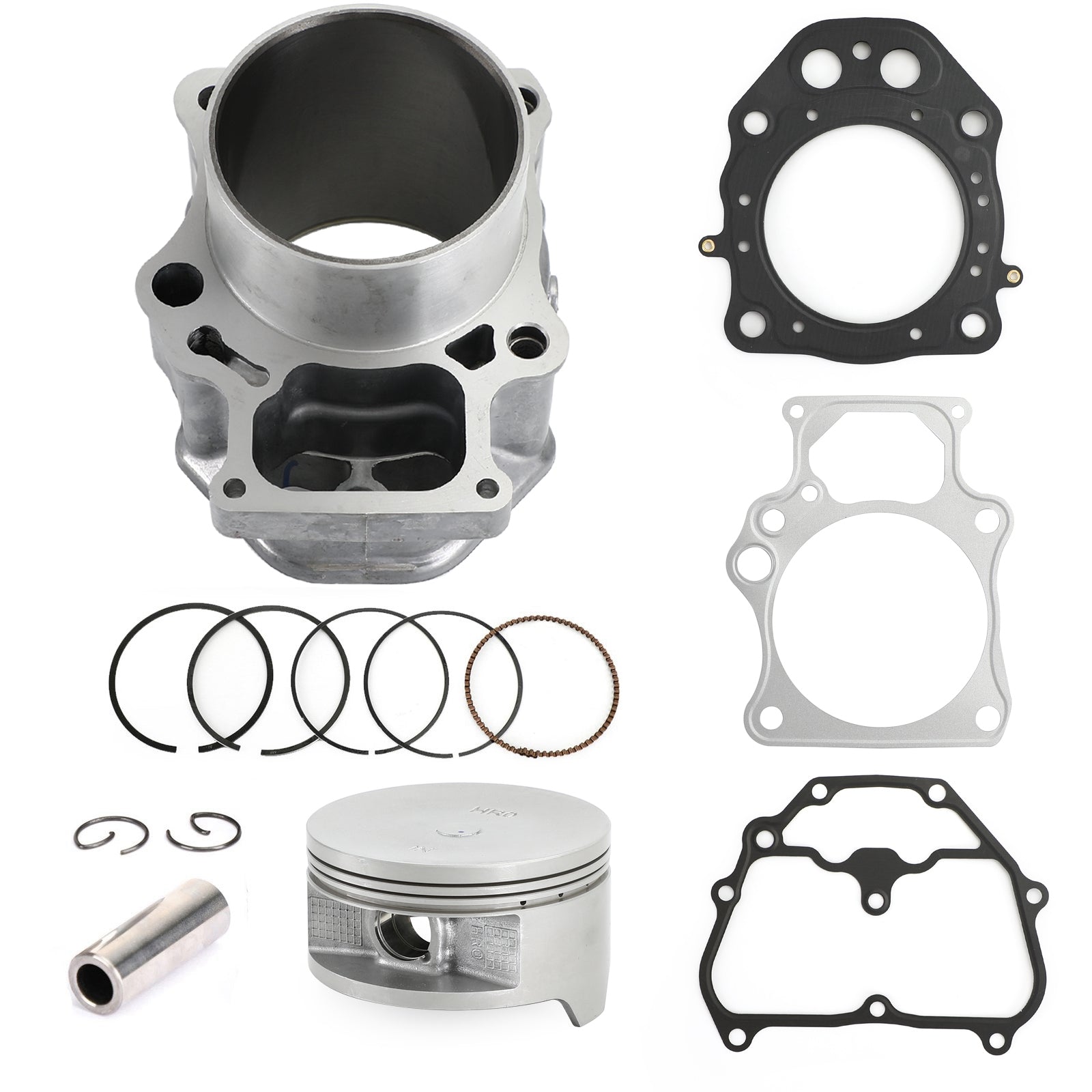 12-19 Honda TRX500 FM/FE/FPE/FPM Fourtrax Foreman 500 4x4 Cylinder Jug Piston Rings Gasket Top End Kit