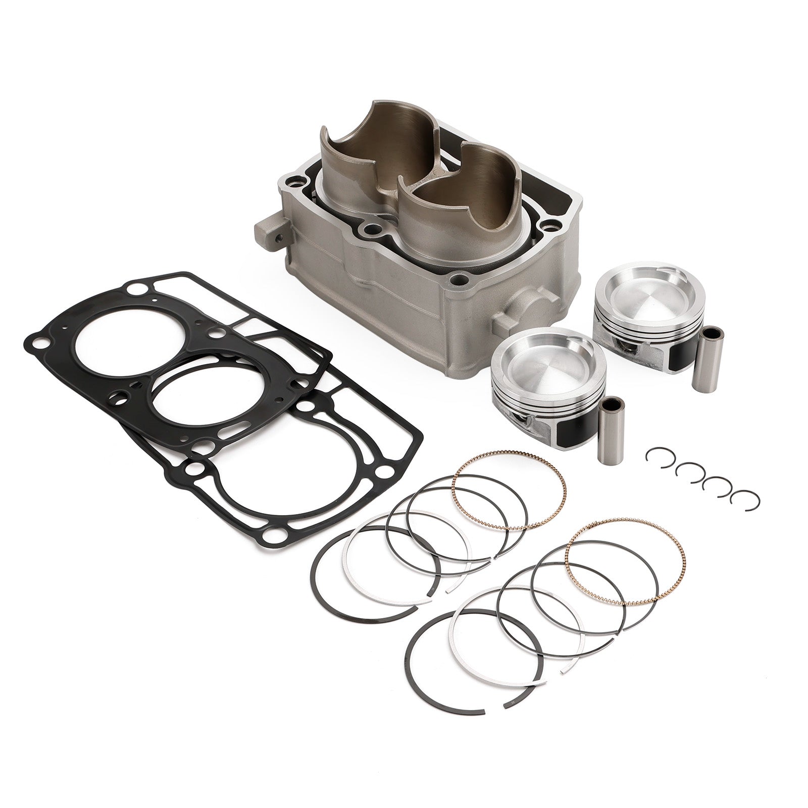 10-12 Polaris Ranger XP 800 80mm Cylinder Piston Gasket Top End Rebuild Kit