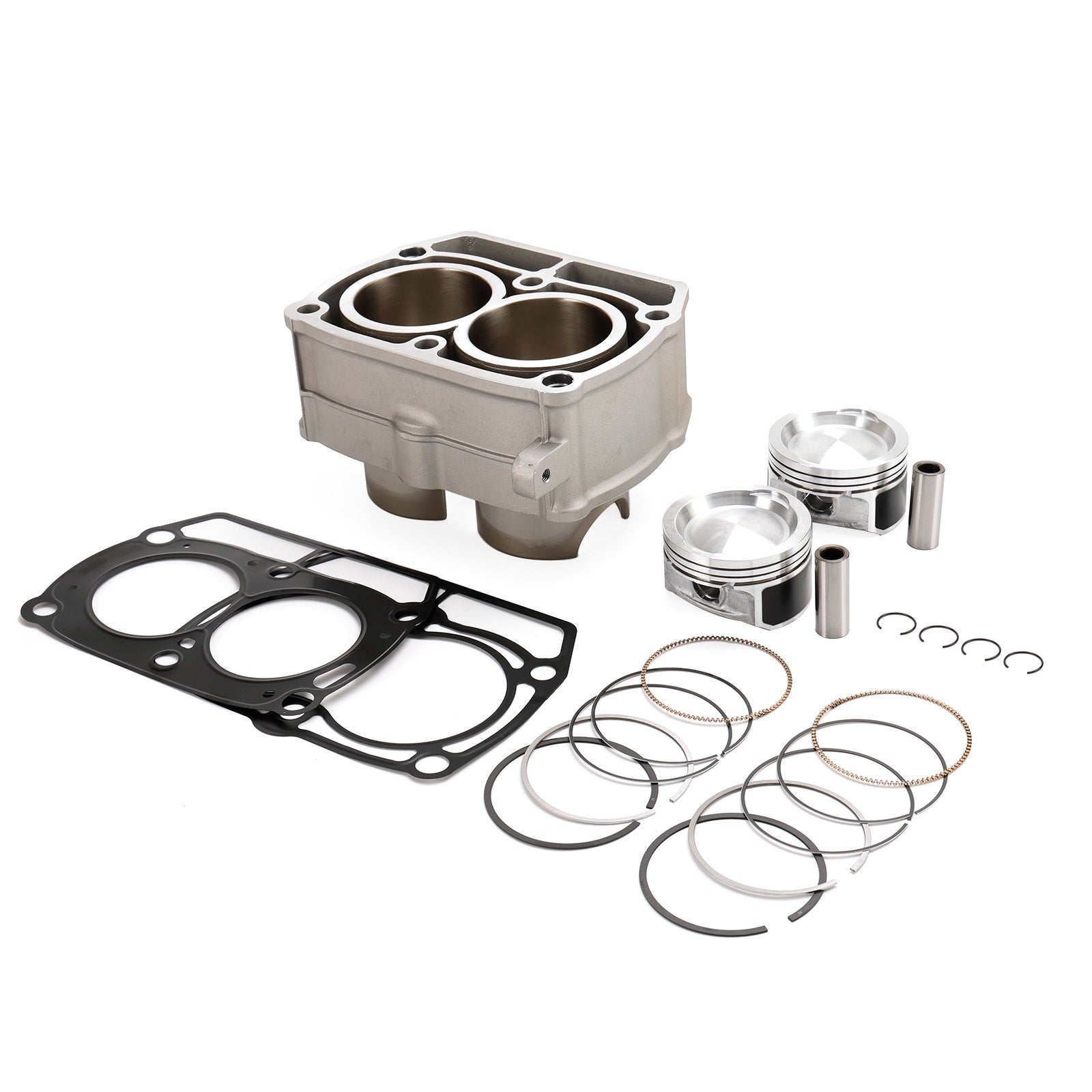 10-12 Polaris Ranger XP 800 80mm Cylinder Piston Gasket Top End Rebuild Kit