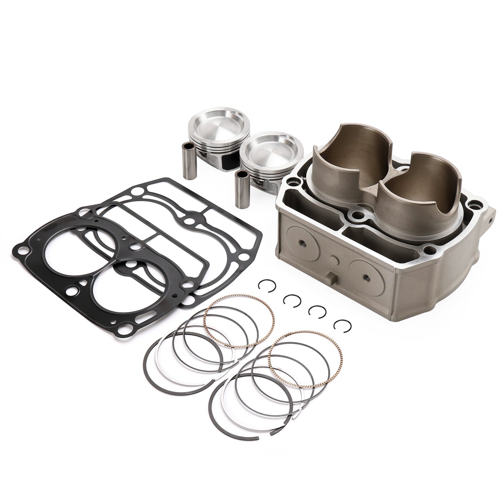 10-12 Polaris Ranger XP 800 80mm Cylinder Piston Gasket Top End Rebuild Kit