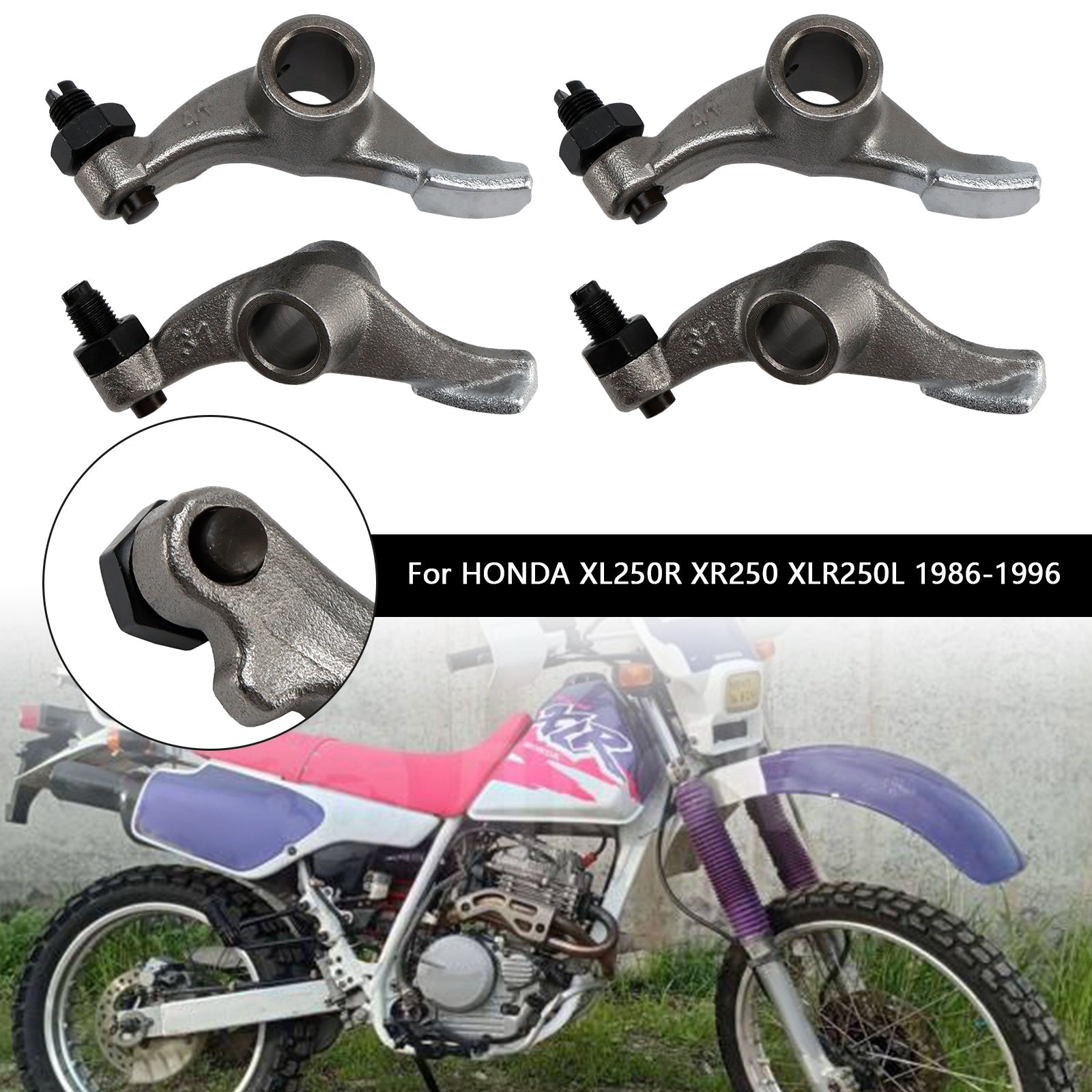 Honda XL250R XR250 XLR250L 1986-1996 Nockenwellen-Rocker Arm 14441-KR0-000