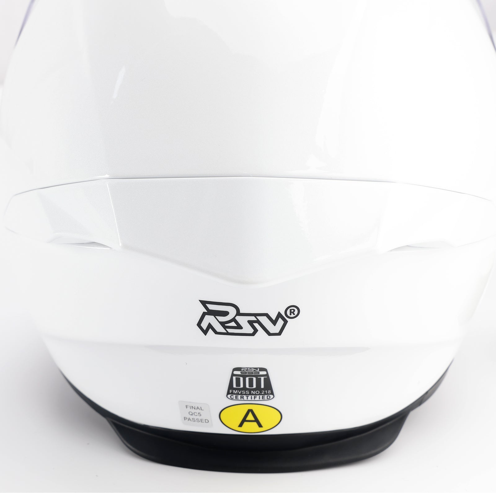 Amotopart DOT Motorcycle Helmet Adult Street Full Face White