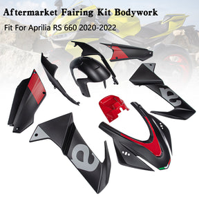 Amotopart Aprilia 2020-2024 RS660 Matte Black Red Fairing Kit