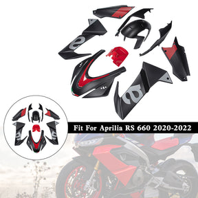 Amotopart Aprilia 2020-2024 RS660 Matte Black Red Fairing Kit