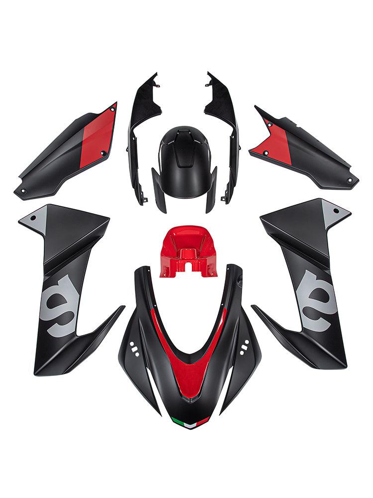 Amotopart Aprilia 2020-2024 RS660 Matte Black Red Fairing Kit