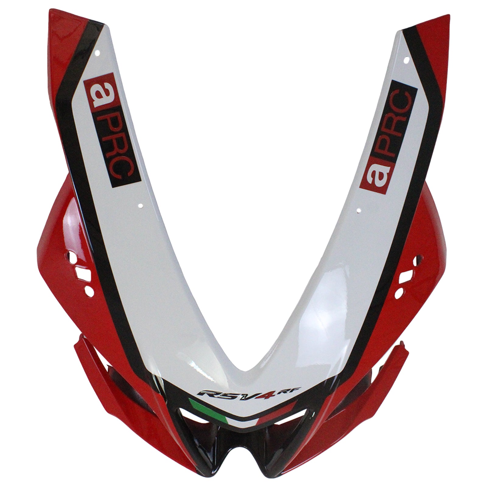 Amotopart Aprilia 2009–2015 RSV4 1000 rot-schwarzes Verkleidungsset