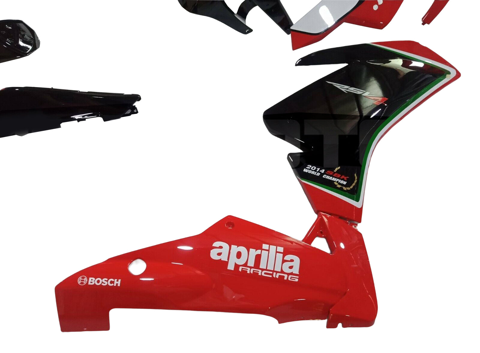 Amotopart Aprilia 2009-2015 RSV4 1000 Black&Red Fairing Kit