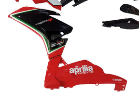 Amotopart Aprilia 2009-2015 RSV4 1000 Black&Red Fairing Kit