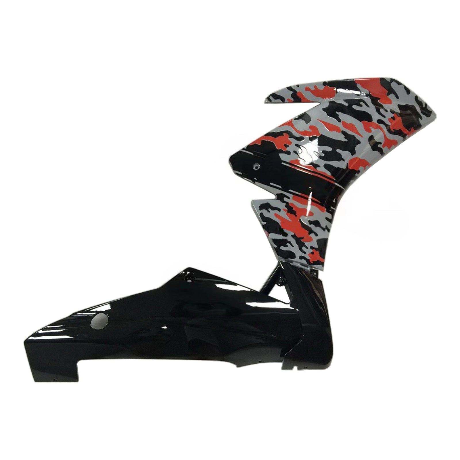 Amotopart 2009-2015 RSV4 1000 Aprilia Red & Grey Camo Fairing Kit