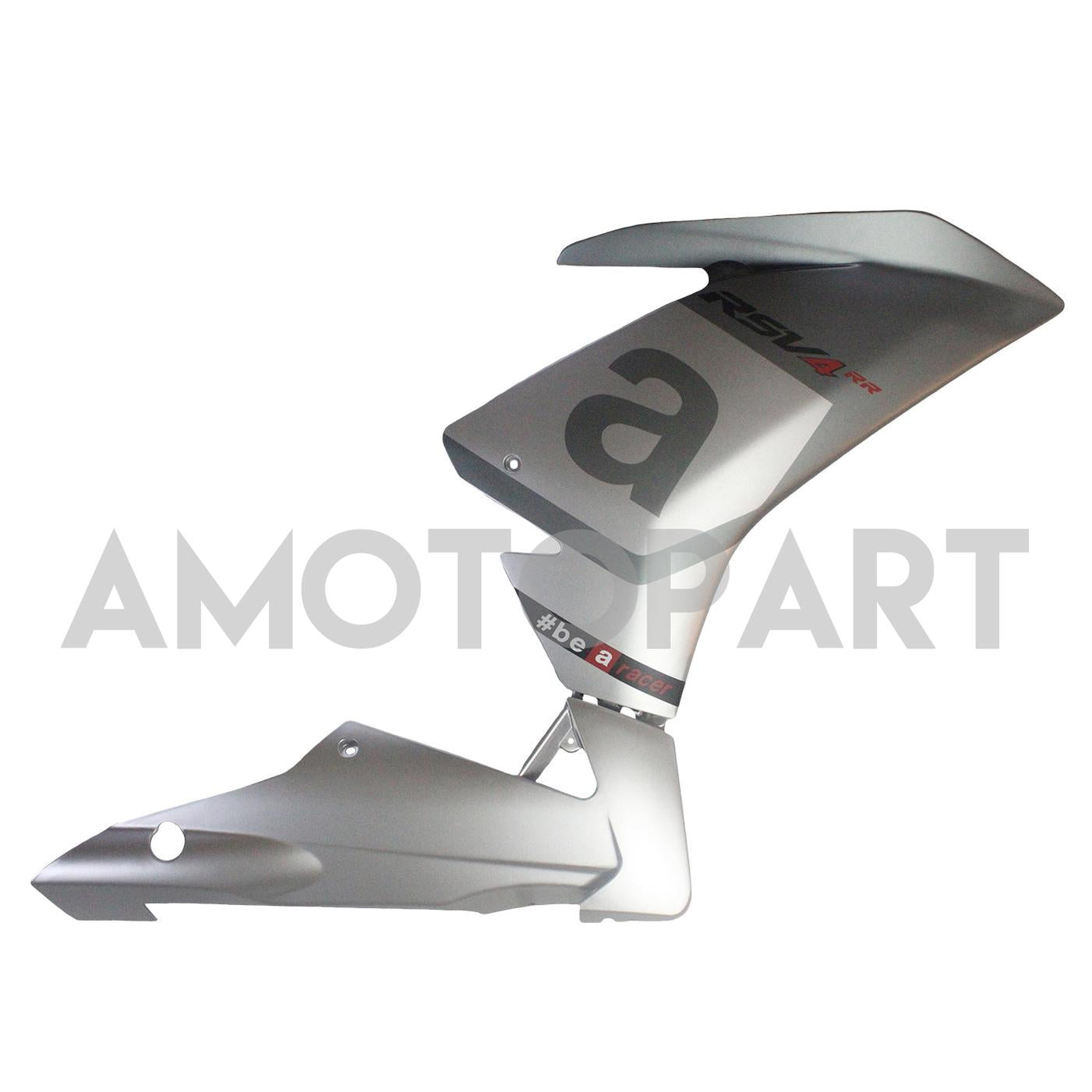 Amotopart 2009-2015 RSV4 1000 アプリリア グレー&シルバー フェアリングキット
