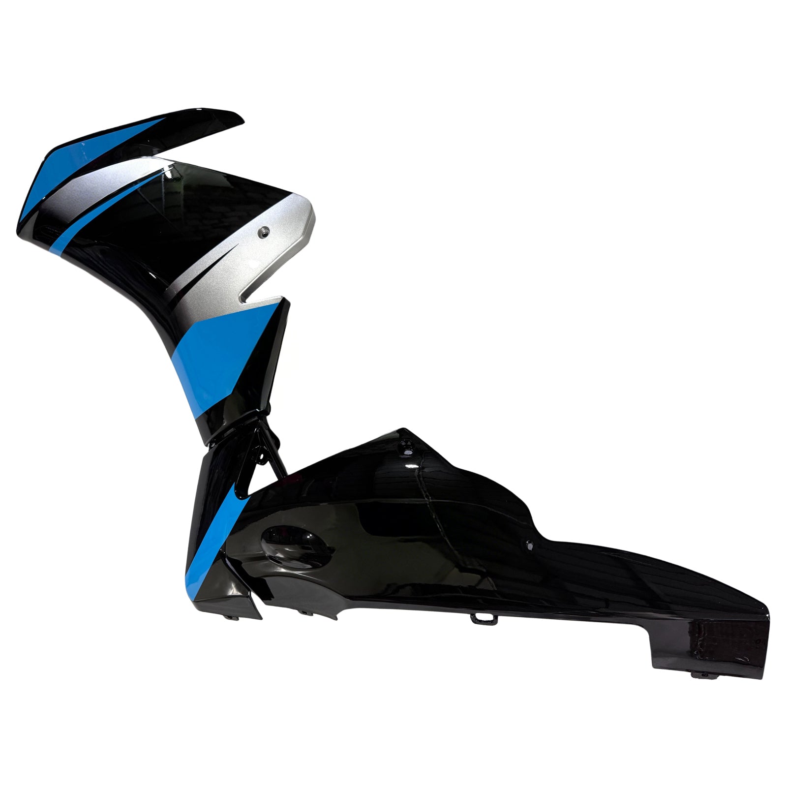 Amotopart 2009-2015 RSV4 1000 Aprilia Blue & Grey Fairing Zestaw