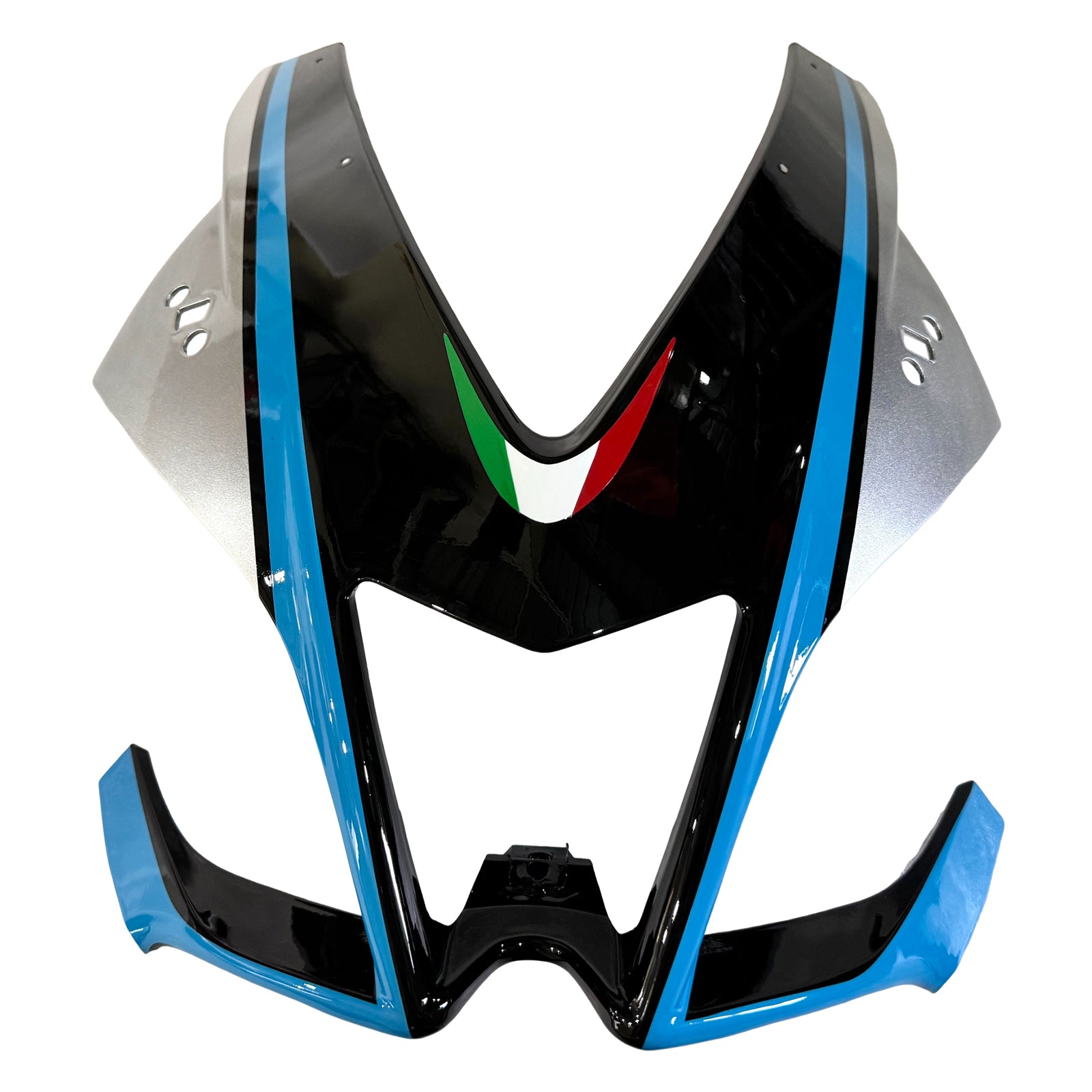 Amotopart 2009-2015 RSV4 1000 Aprilia Blue & Grey Fairing Zestaw