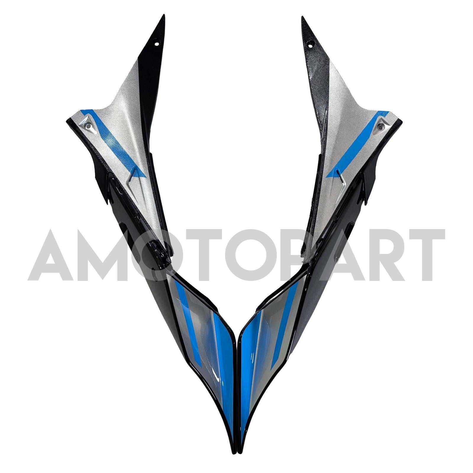 Amotopart 2009-2015 RSV4 1000 Aprilia Blue&Grey Fairing Kit