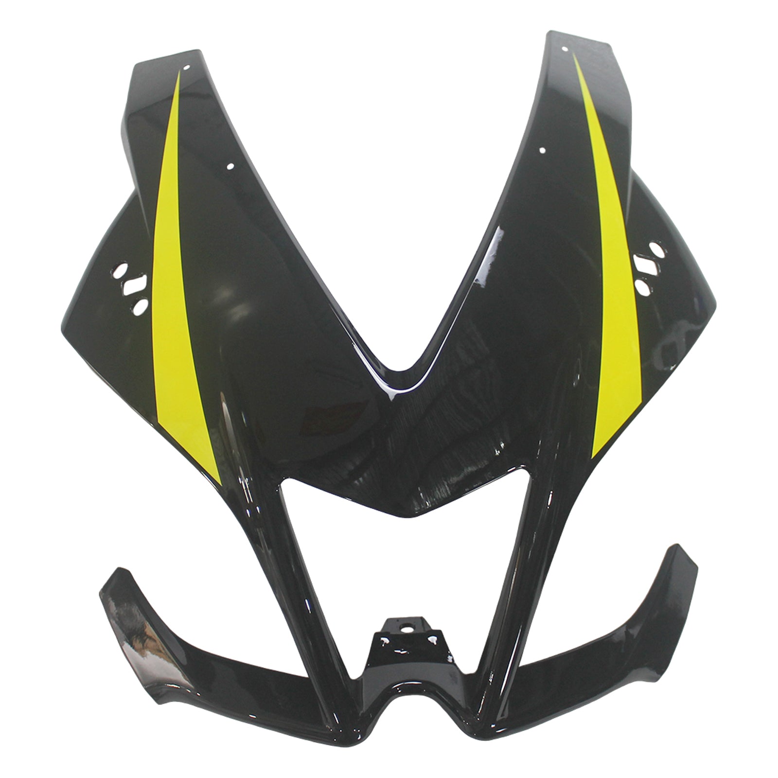 Amotopart 2009-2015 RSV4 1000 Aprilia Kit de carénage noir et jaune