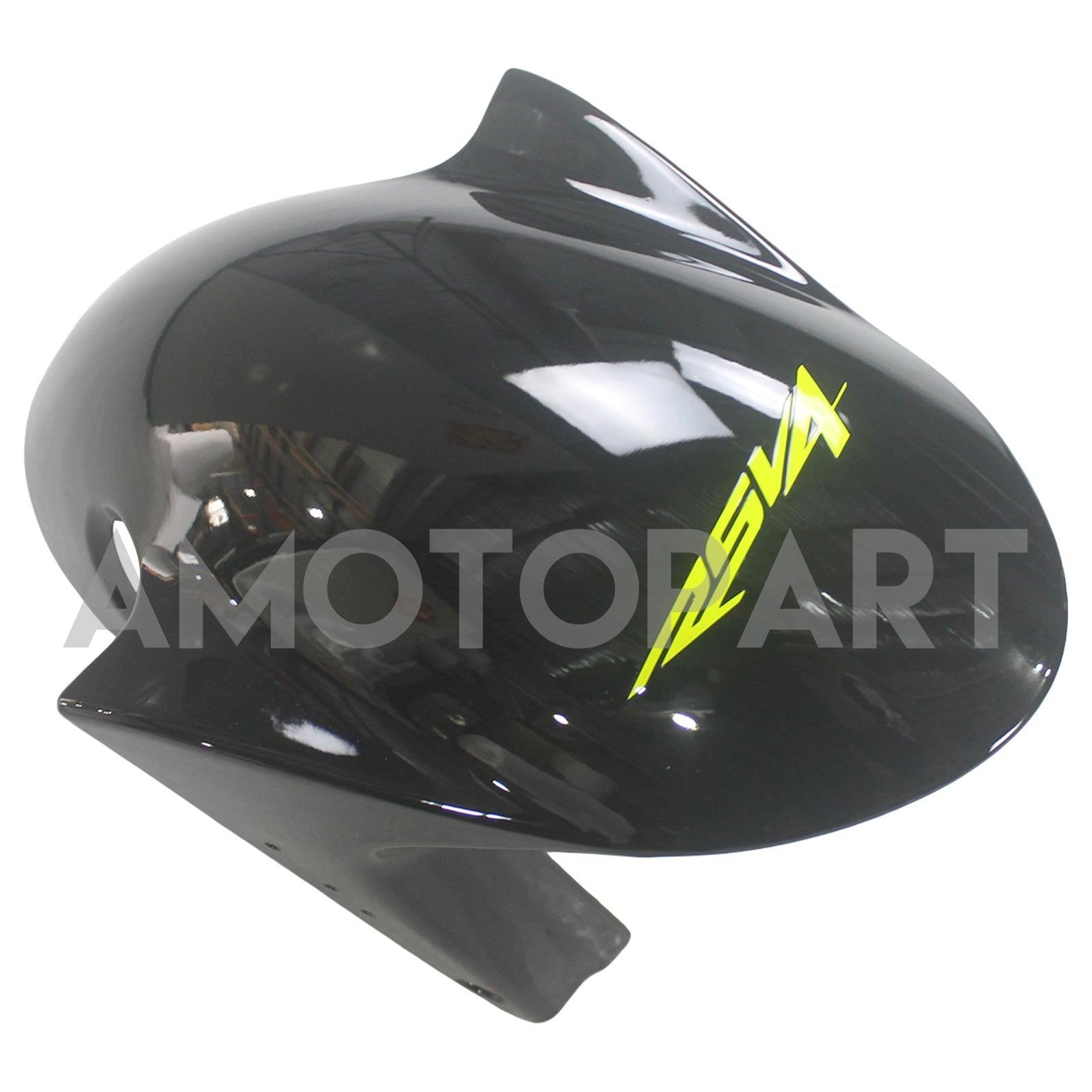 Amotopart 2009-2015 RSV4 1000 Aprilia Black&Yellow Fairing Kit