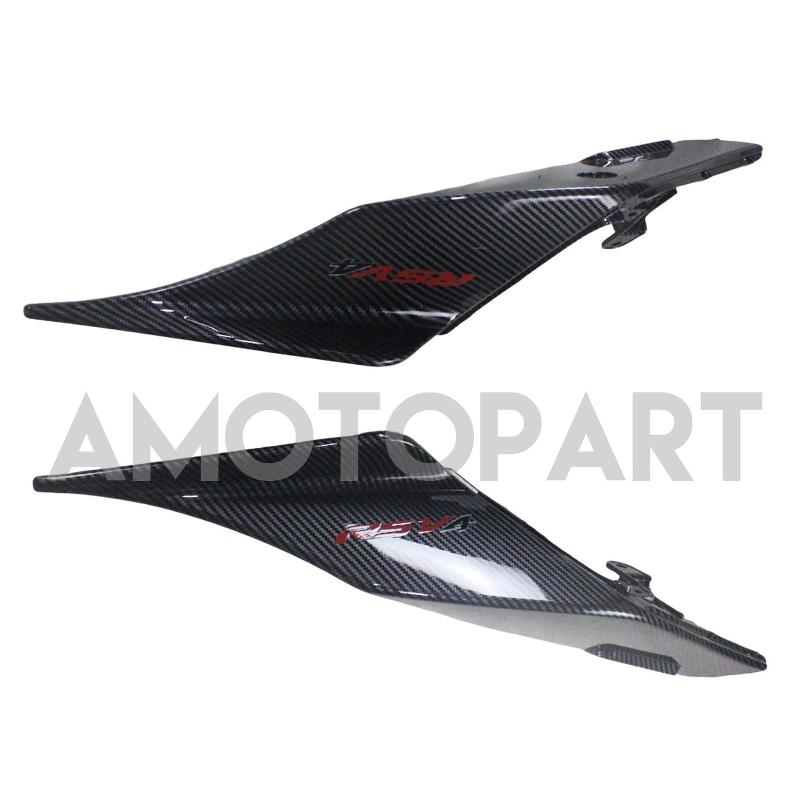 Amotopart 2009-2015 Aprilia RSV4 1000 Carbon Fiber Black Fairing Kit