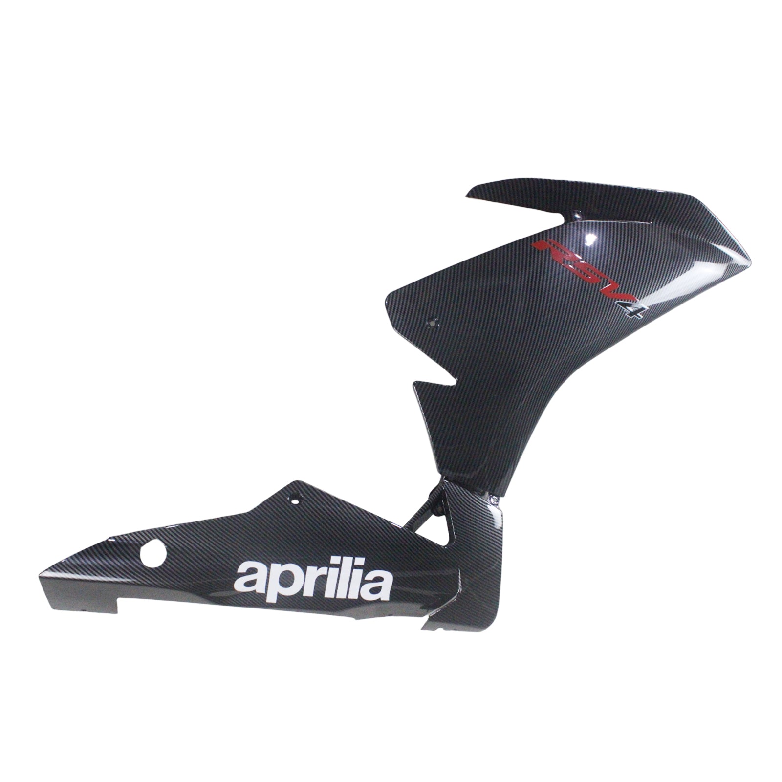 Amotopart 2009–2015 Aprilia RSV4 1000 Verkleidungssatz aus Karbonfaser, Schwarz