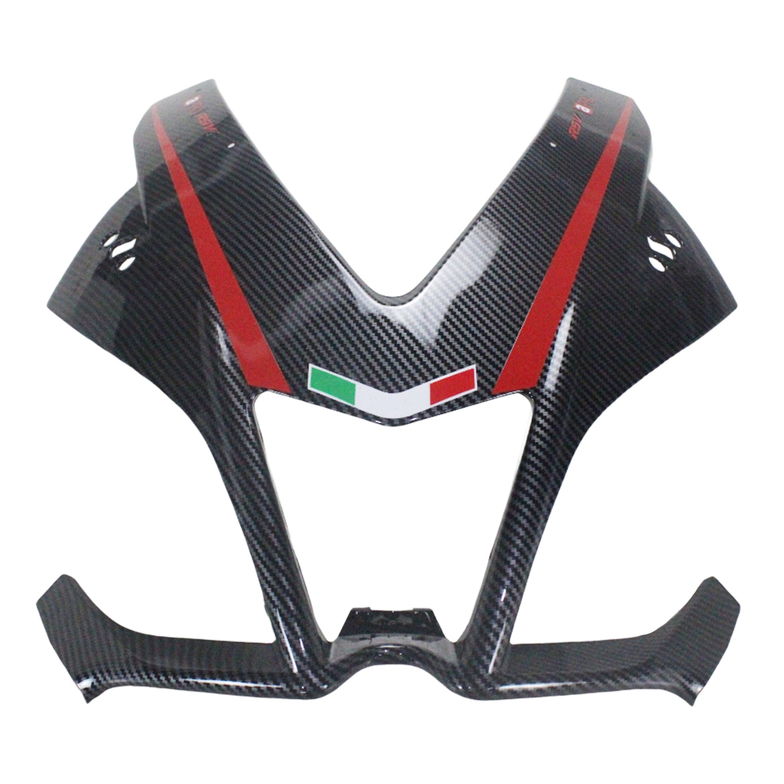 Amotopart 2009-2015 Aprilia RSV4 1000 Kit de carenado negro de fibra de carbono