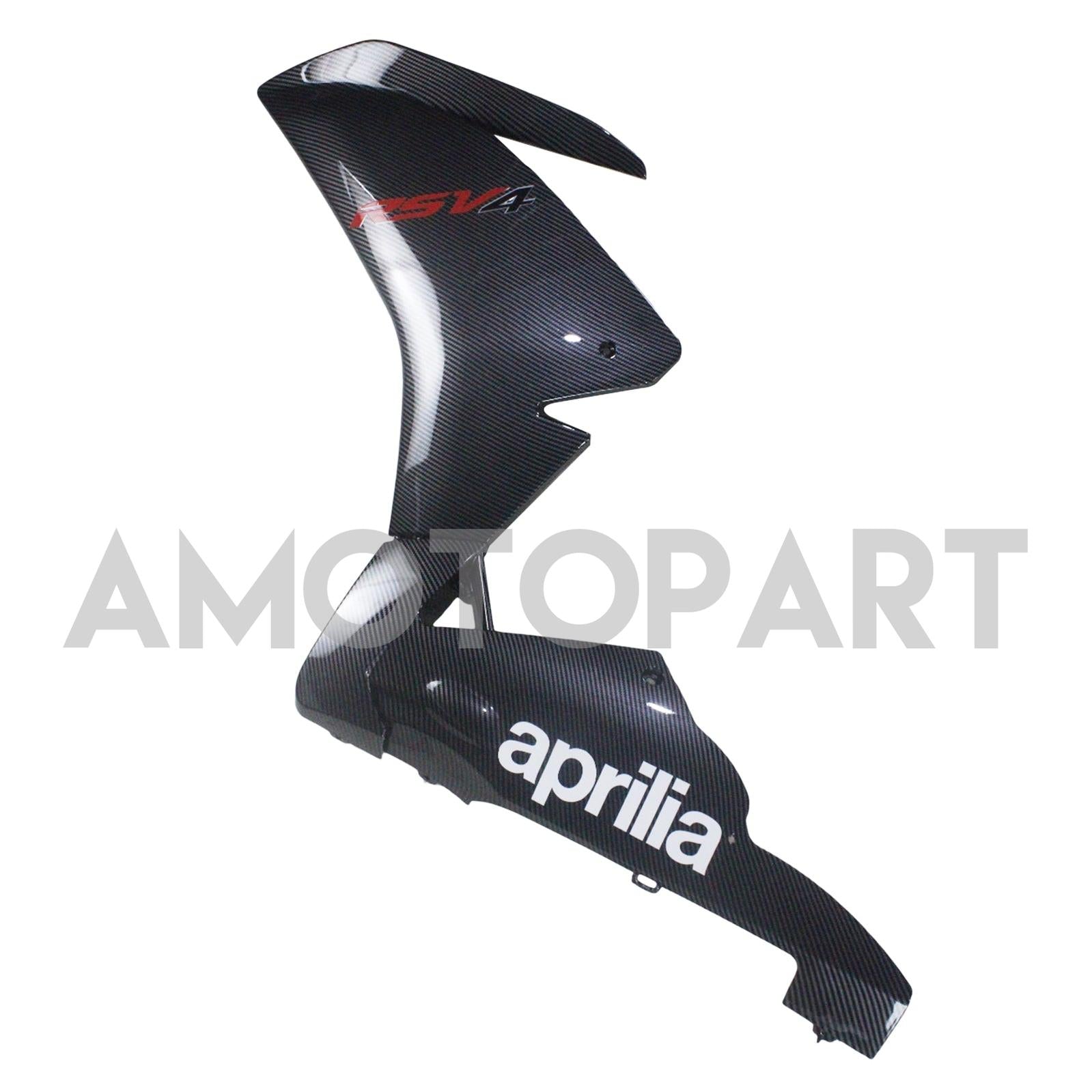 Amotopart 2009-2015 Aprilia RSV4 1000 Carbon Fiber Black Fairing Kit