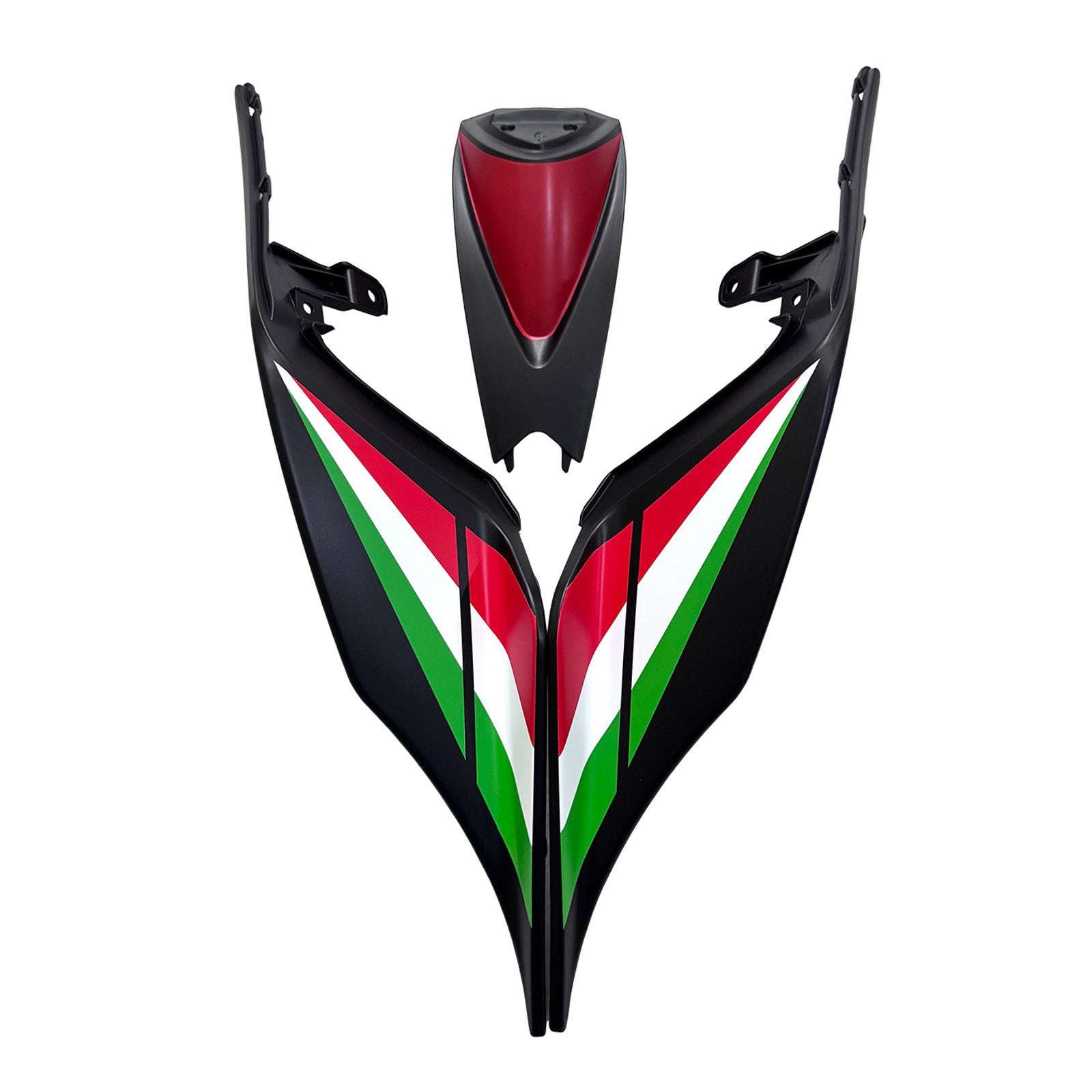 Amotopart 2009-2015 Aprilia RSV4 1000 White Black Red Fairing Kit