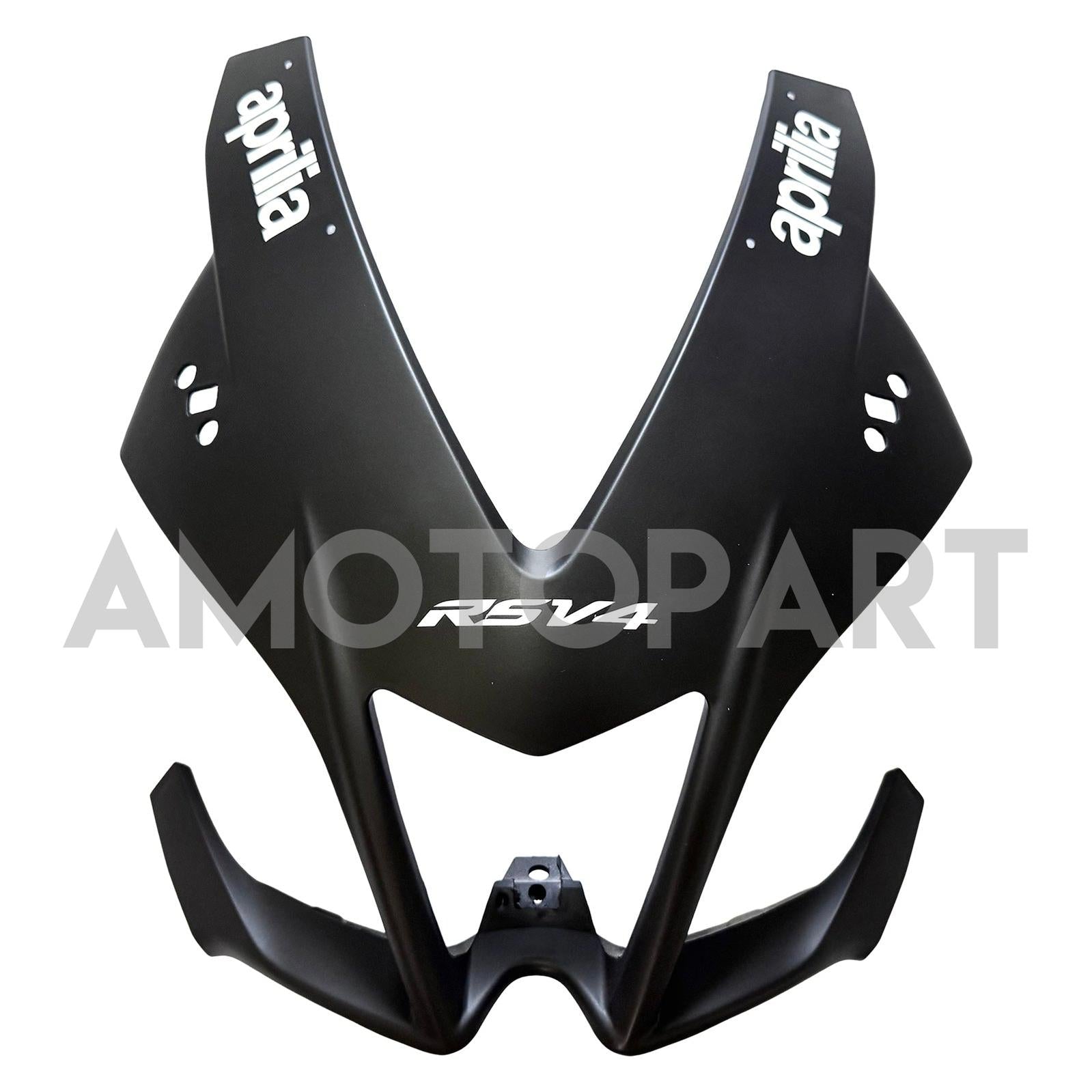 Amotopart 2009-2015 Aprilia RSV4 1000 White Black Fairing Kit