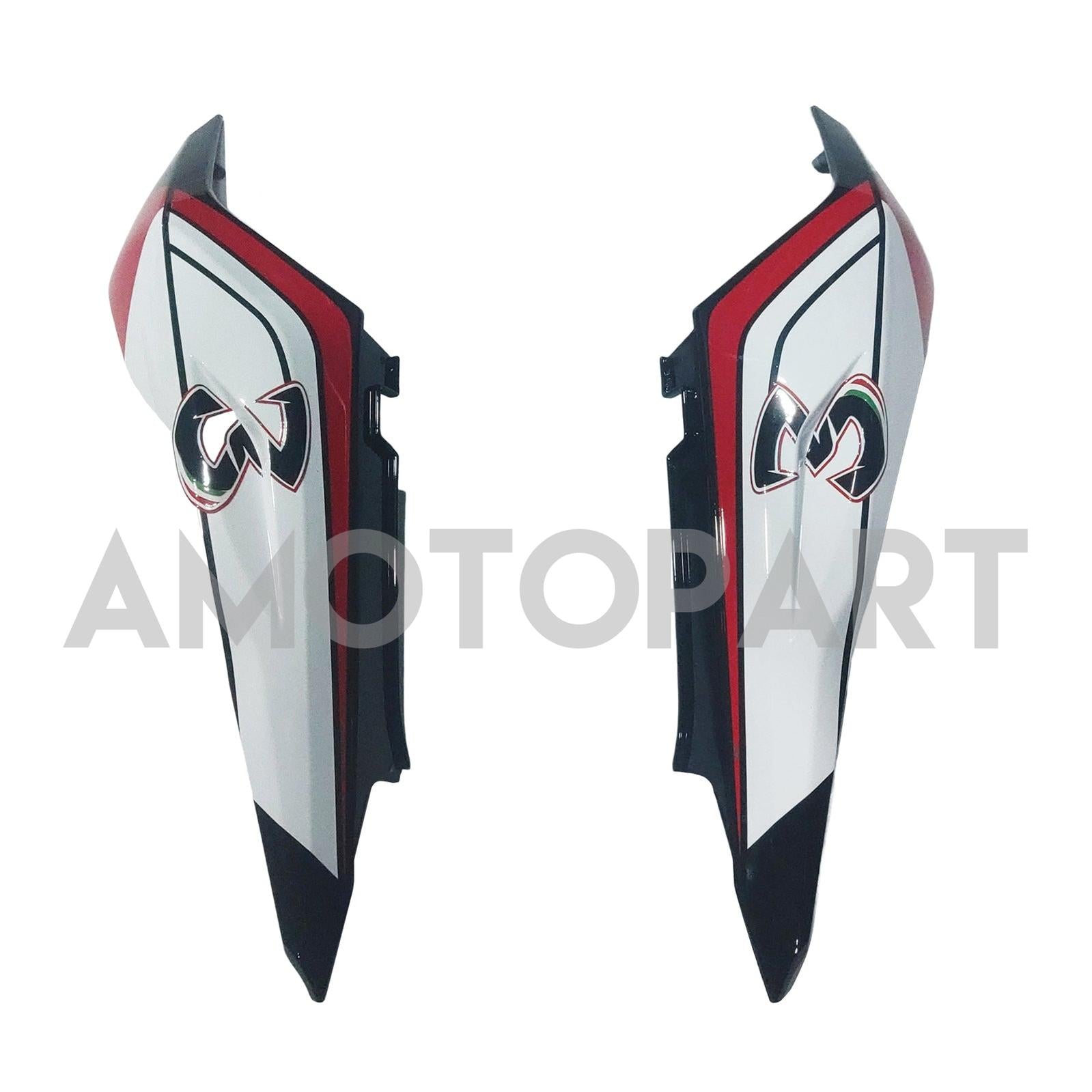 Amotopart Aprilia 2006-2011 RS125 Black & Red Fairing Kit