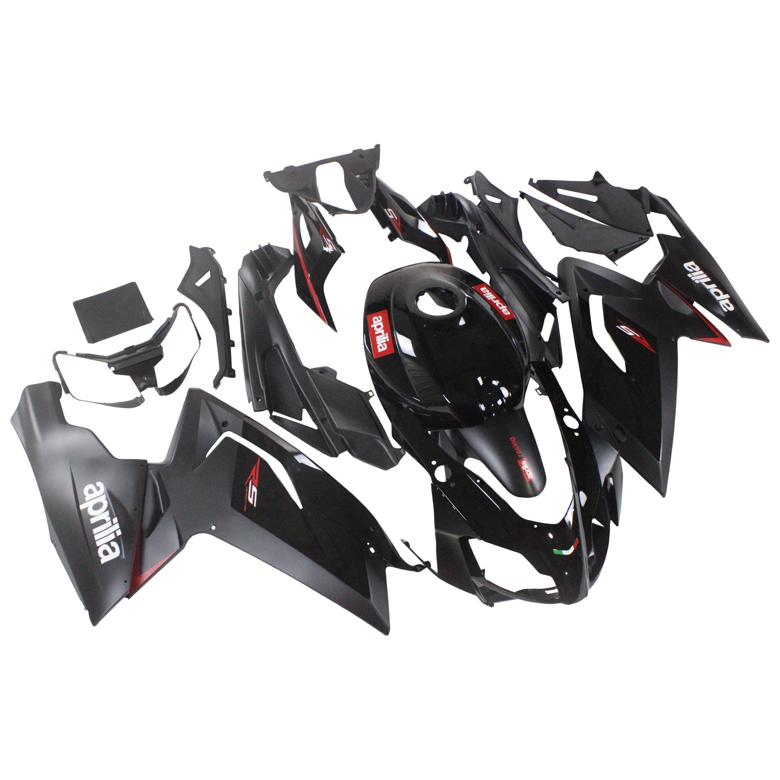 Amotopart Aprilia 2006-2011 RS125 Black Fairing Kit